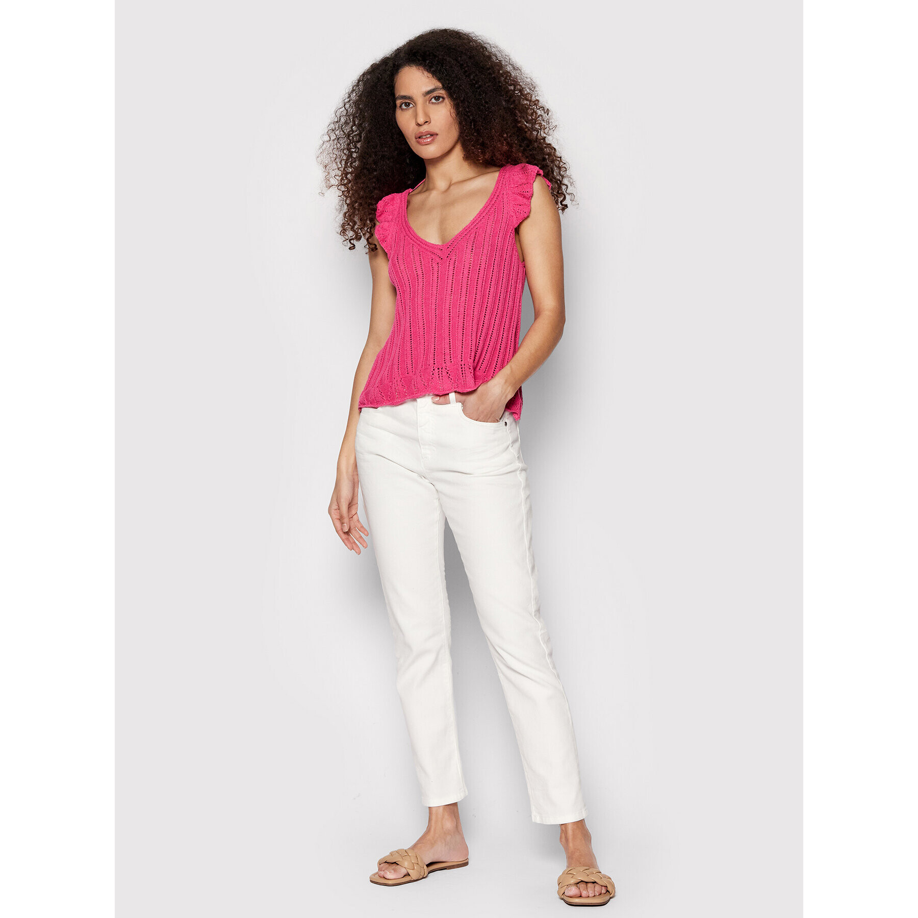 ONLY Блуза Luni 15255608 Розов Regular Fit - Pepit.bg