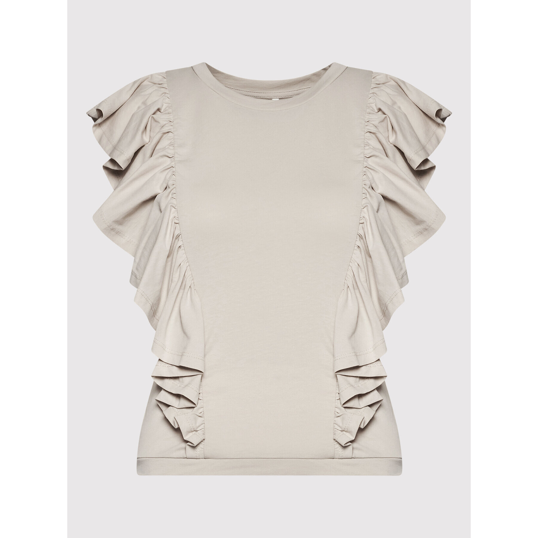 ONLY Блуза Mara 15257785 Бежов Regular Fit - Pepit.bg