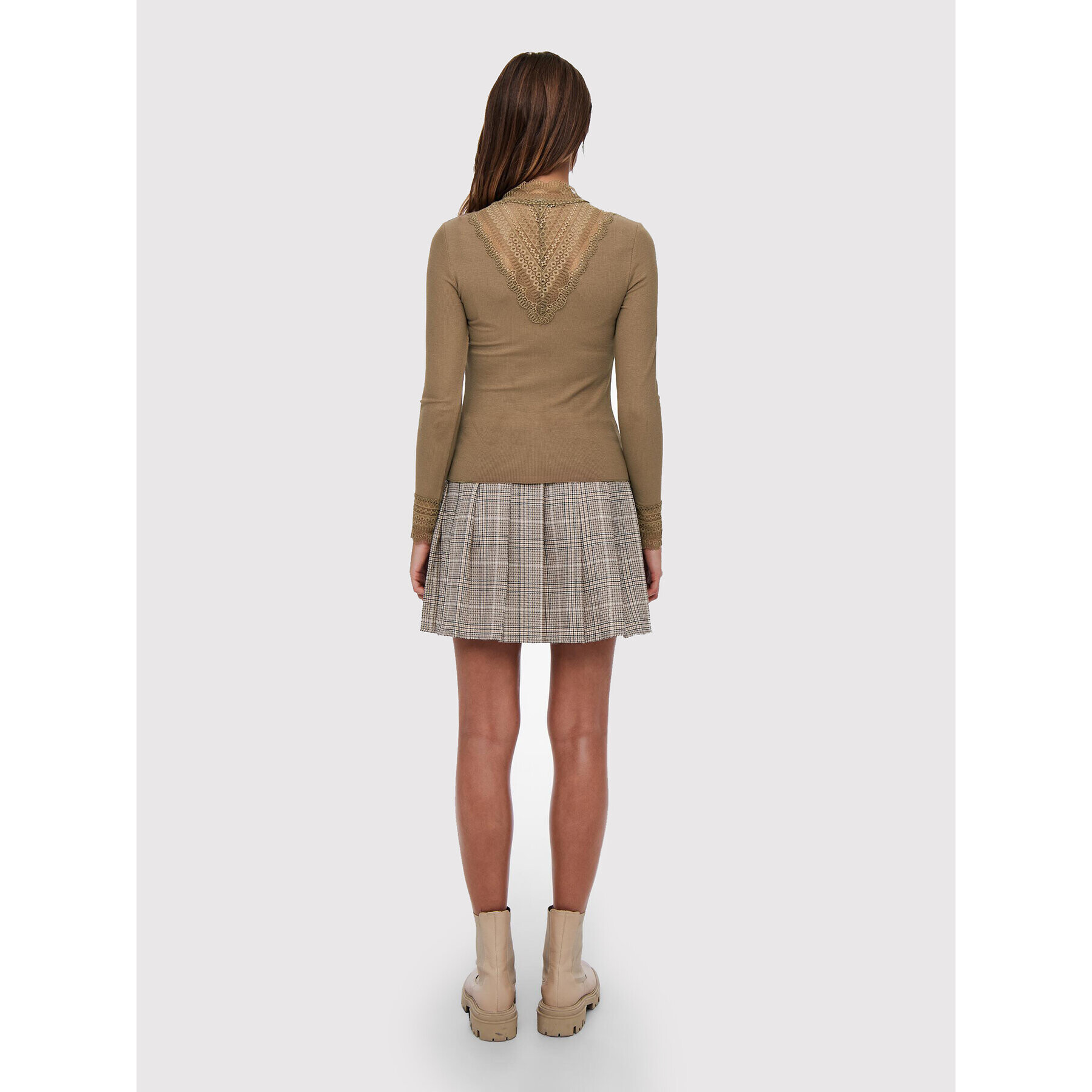 ONLY Блуза Tilde 15207788 Бежов Regular Fit - Pepit.bg