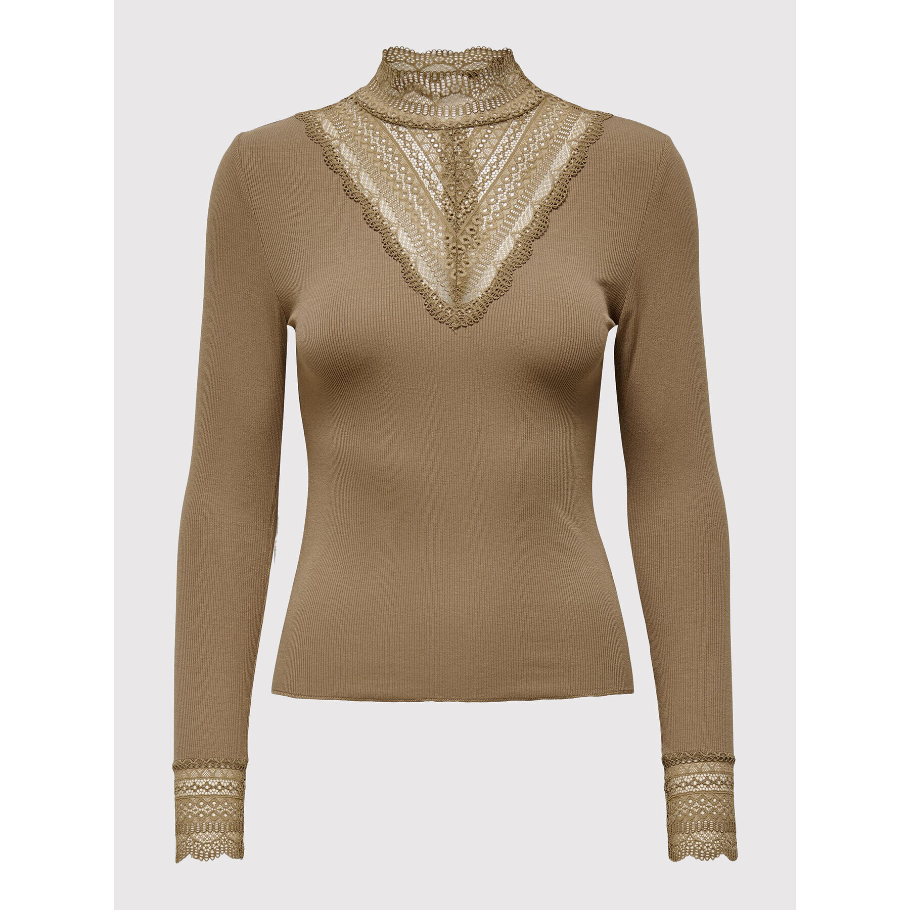 ONLY Блуза Tilde 15207788 Бежов Regular Fit - Pepit.bg