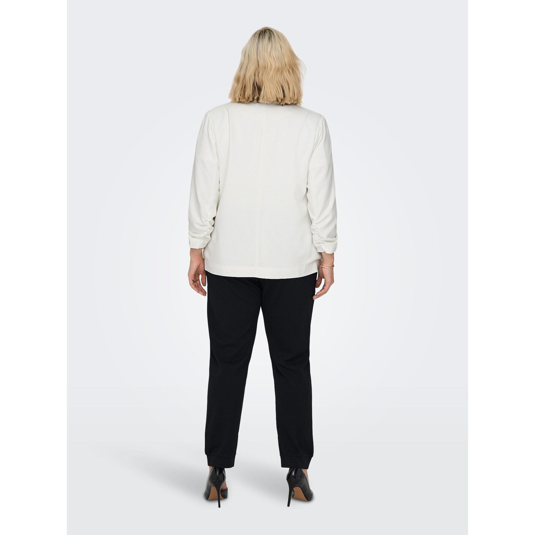 ONLY Carmakoma Сако Carolina 15246390 Бял Regular Fit - Pepit.bg