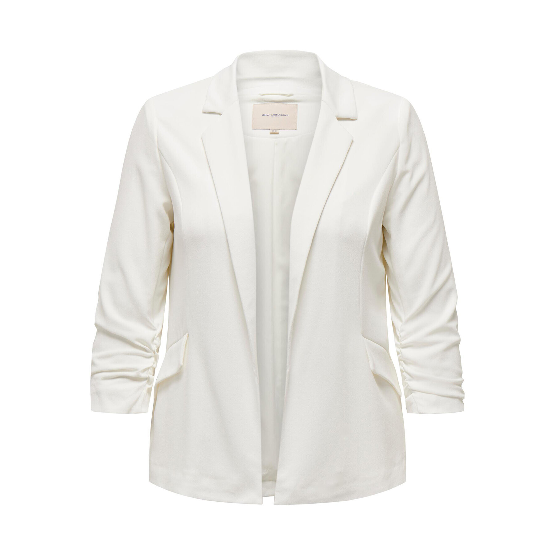 ONLY Carmakoma Сако Carolina 15246390 Бял Regular Fit - Pepit.bg