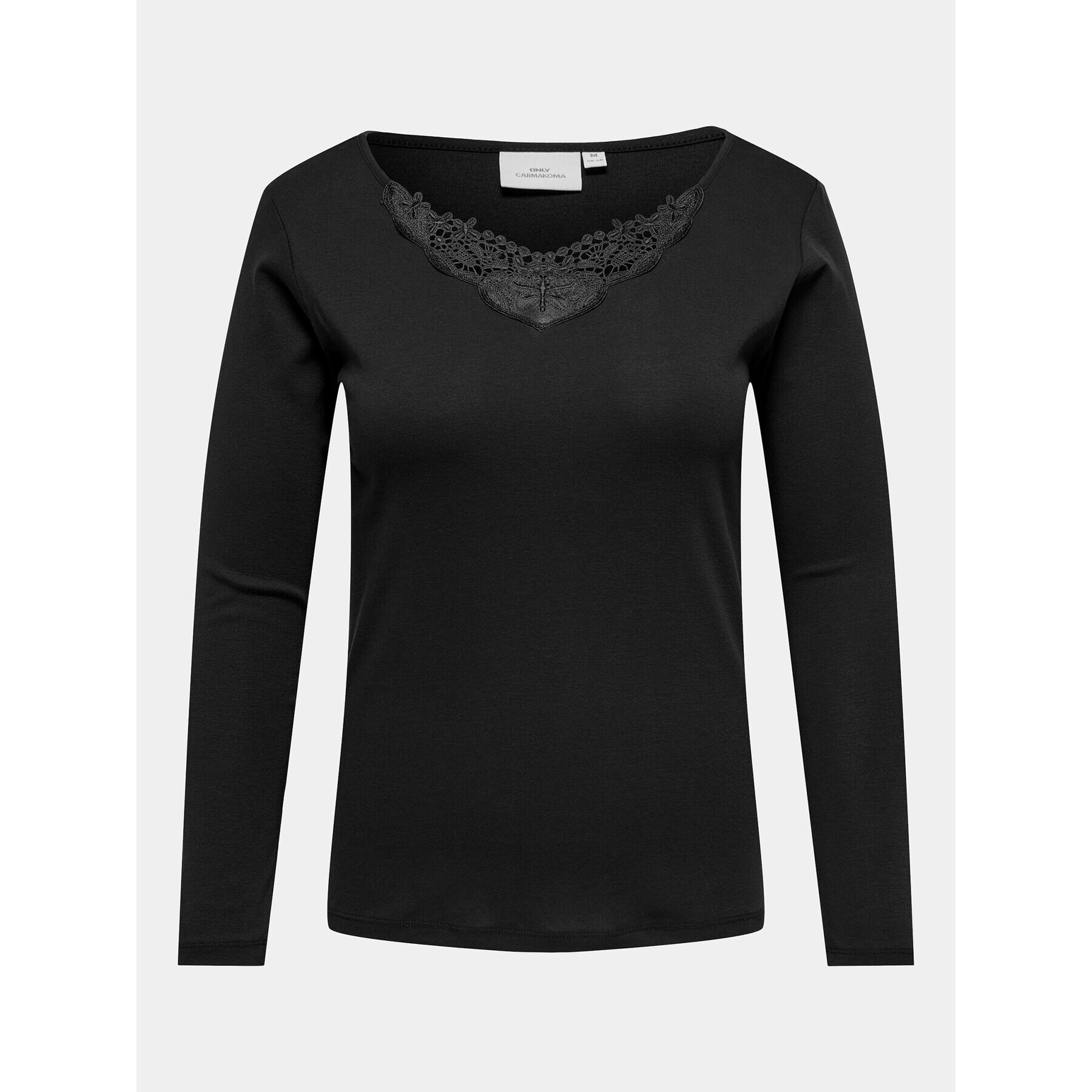 ONLY Carmakoma Блуза New Kira 15303935 Черен Regular Fit - Pepit.bg