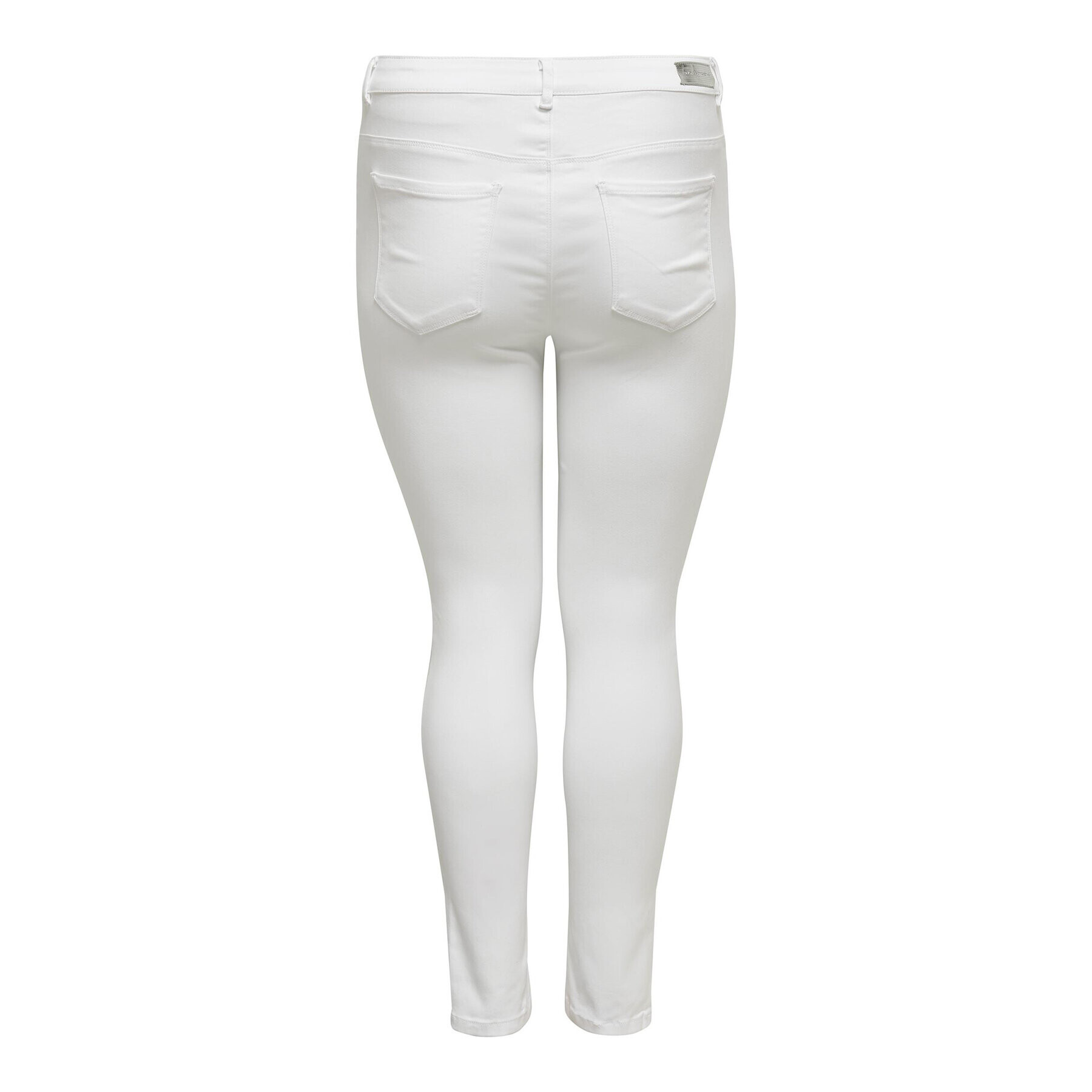 ONLY Carmakoma Дънки 15197368 Бял Skinny Fit - Pepit.bg