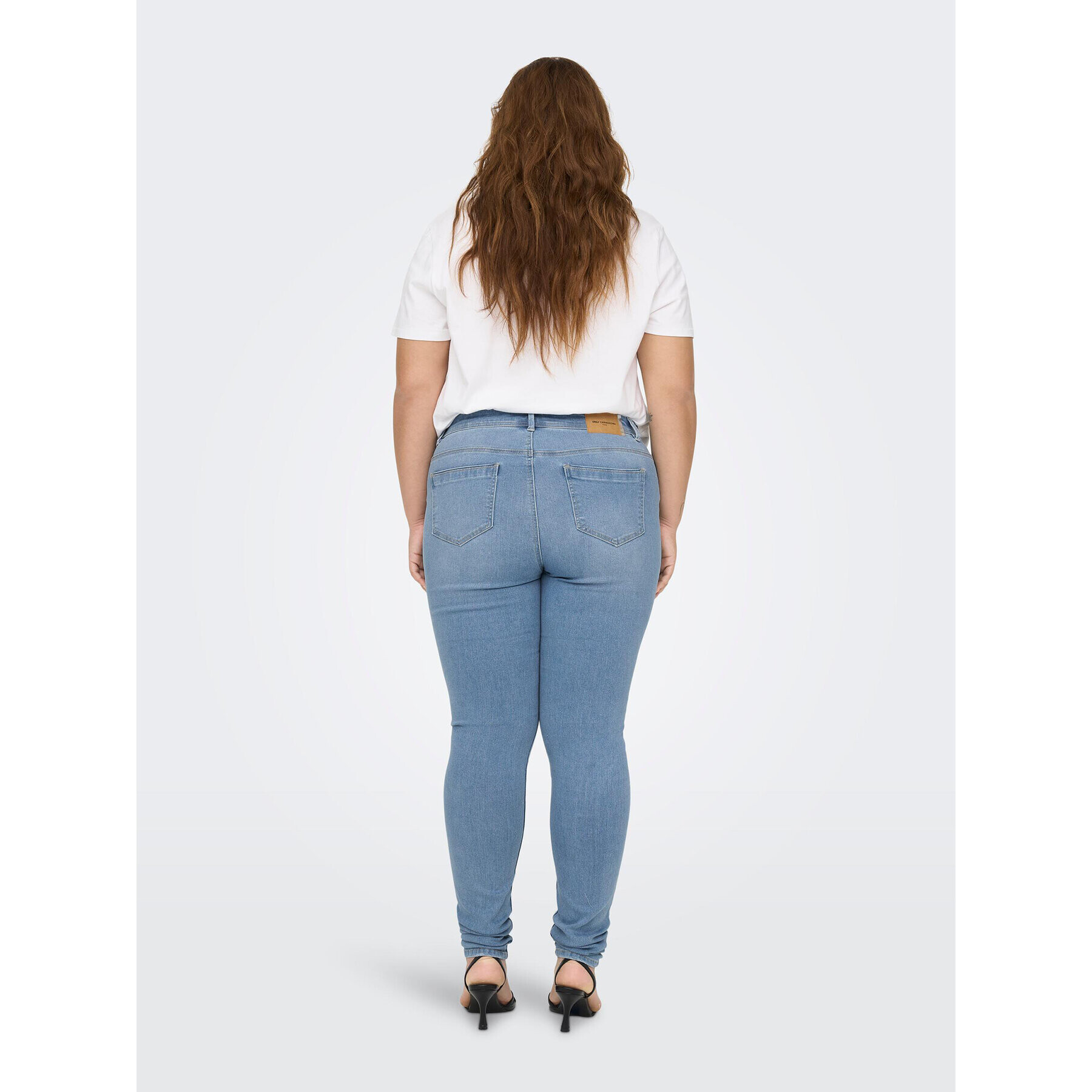 ONLY Carmakoma Дънки 15263098 Син Skinny Fit - Pepit.bg