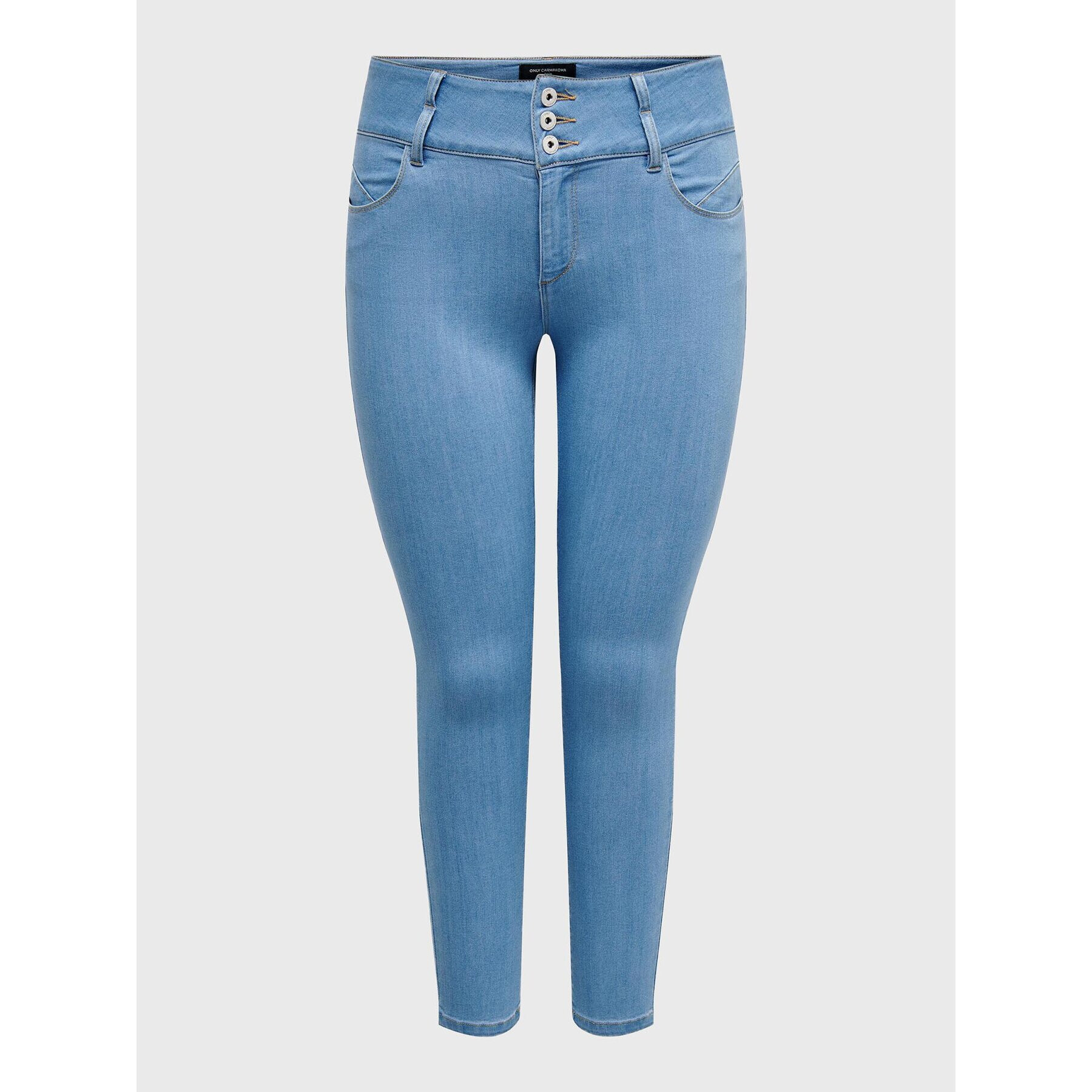ONLY Carmakoma Дънки 15280926 Син Skinny Fit - Pepit.bg