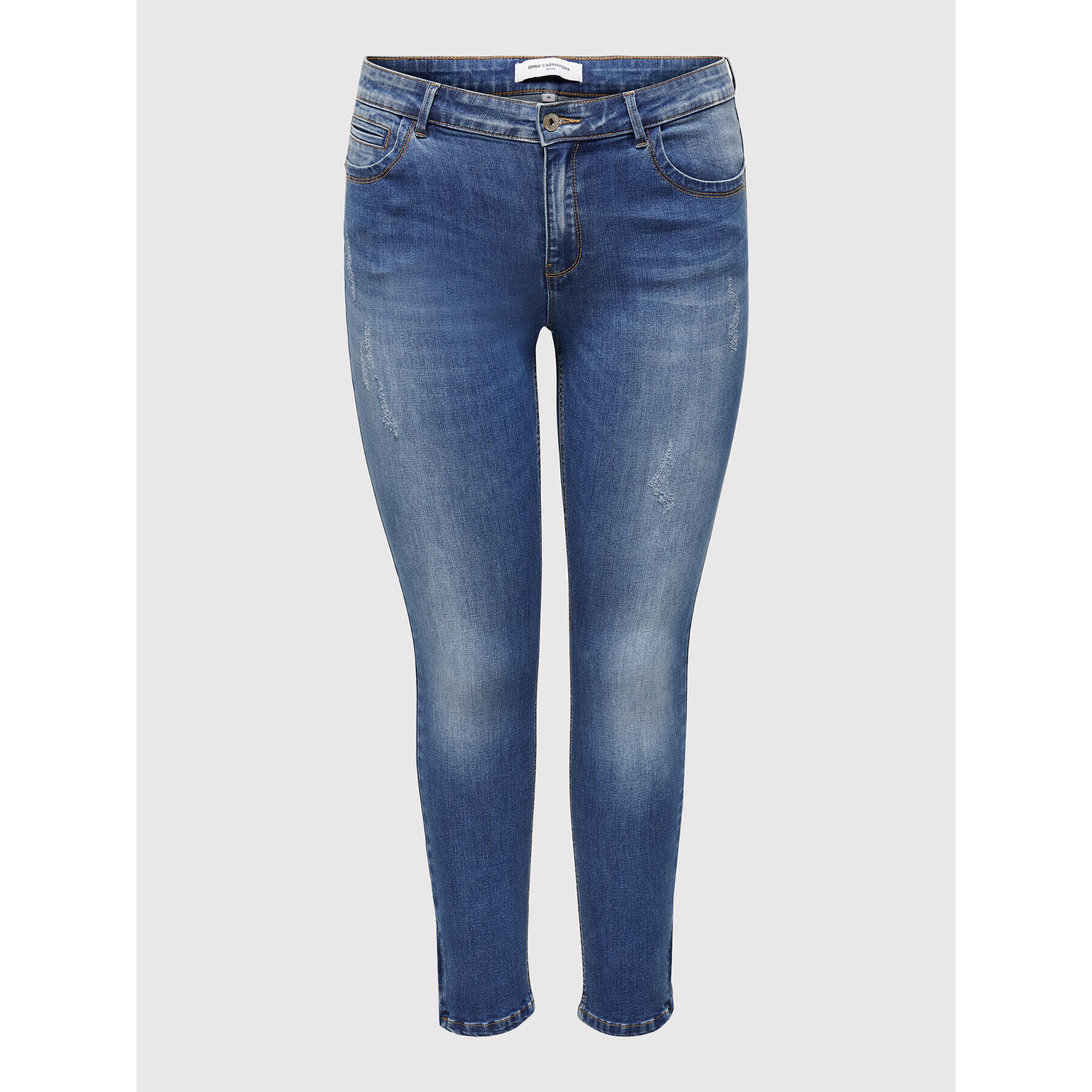 ONLY Carmakoma Дънки Karla 15218565 Син Skinny Fit - Pepit.bg