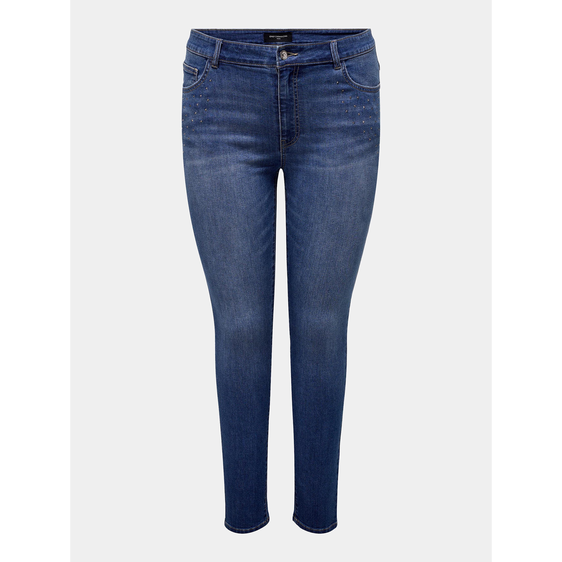 ONLY Carmakoma Дънки Kate 15309057 Син Skinny Fit - Pepit.bg