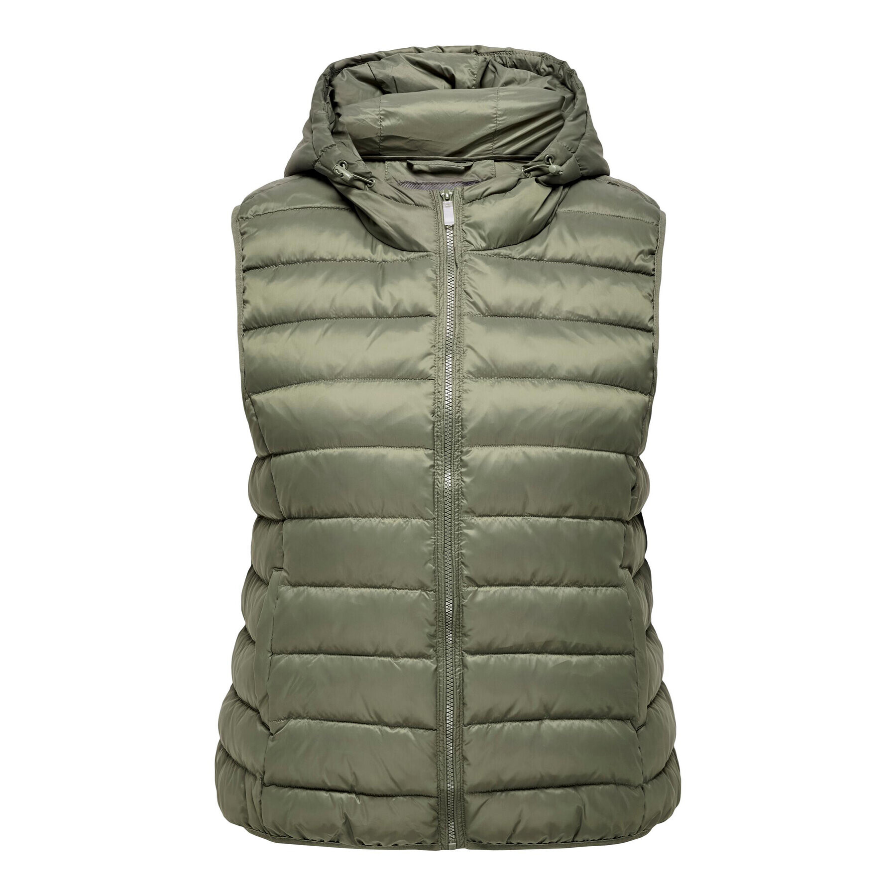 ONLY Carmakoma Елек 15305695 Зелен Regular Fit - Pepit.bg