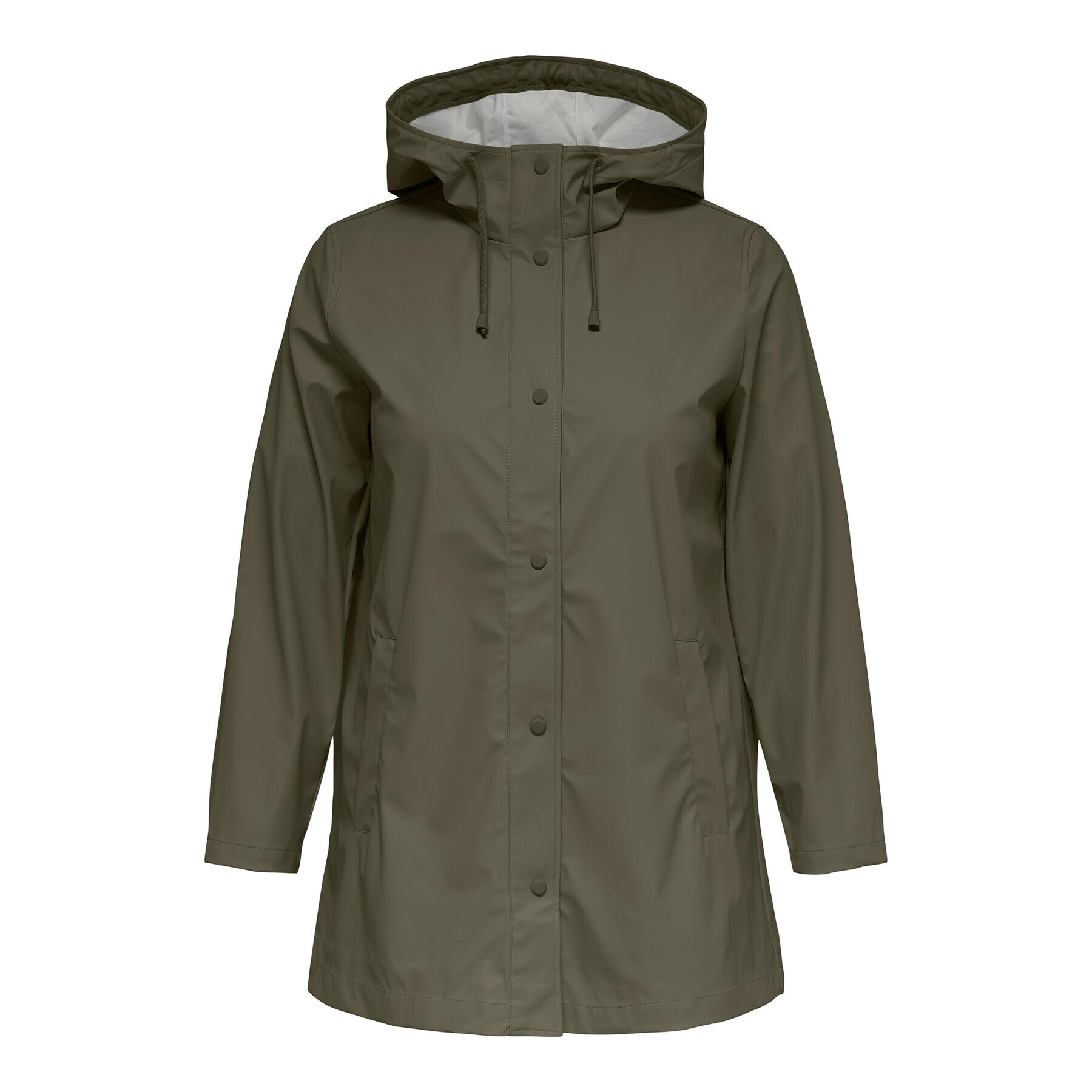 ONLY Carmakoma Яке за дъжд 15245956 Зелен Regular Fit - Pepit.bg