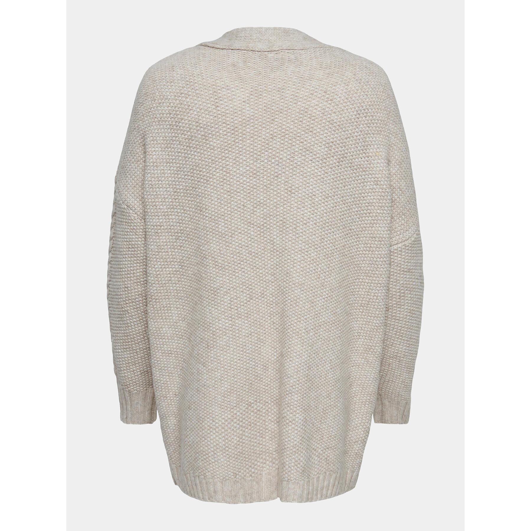 ONLY Carmakoma Кардиган Cozy 15307263 Сив Regular Fit - Pepit.bg