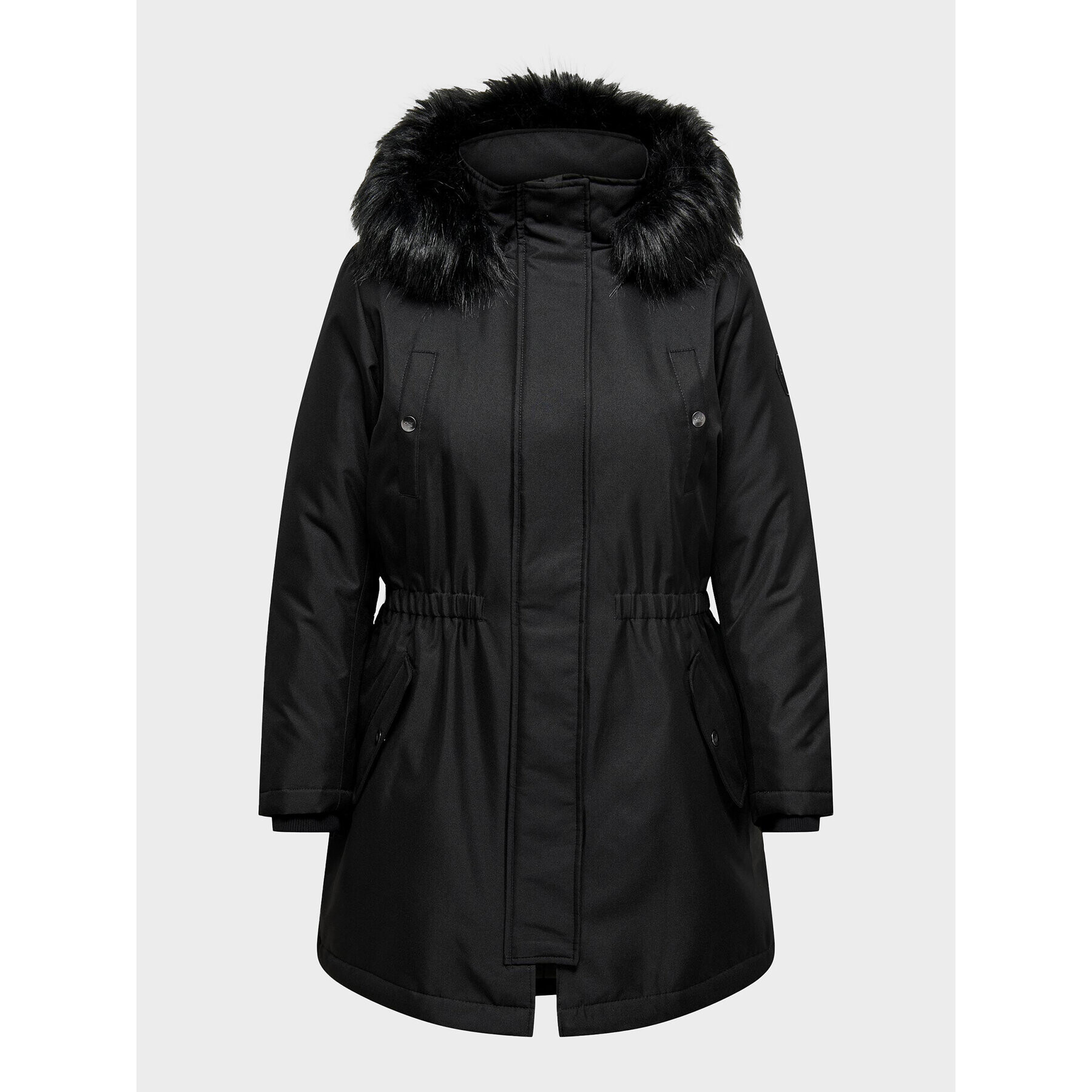 ONLY Carmakoma Парка Irena 15185999 Черен Regular Fit - Pepit.bg