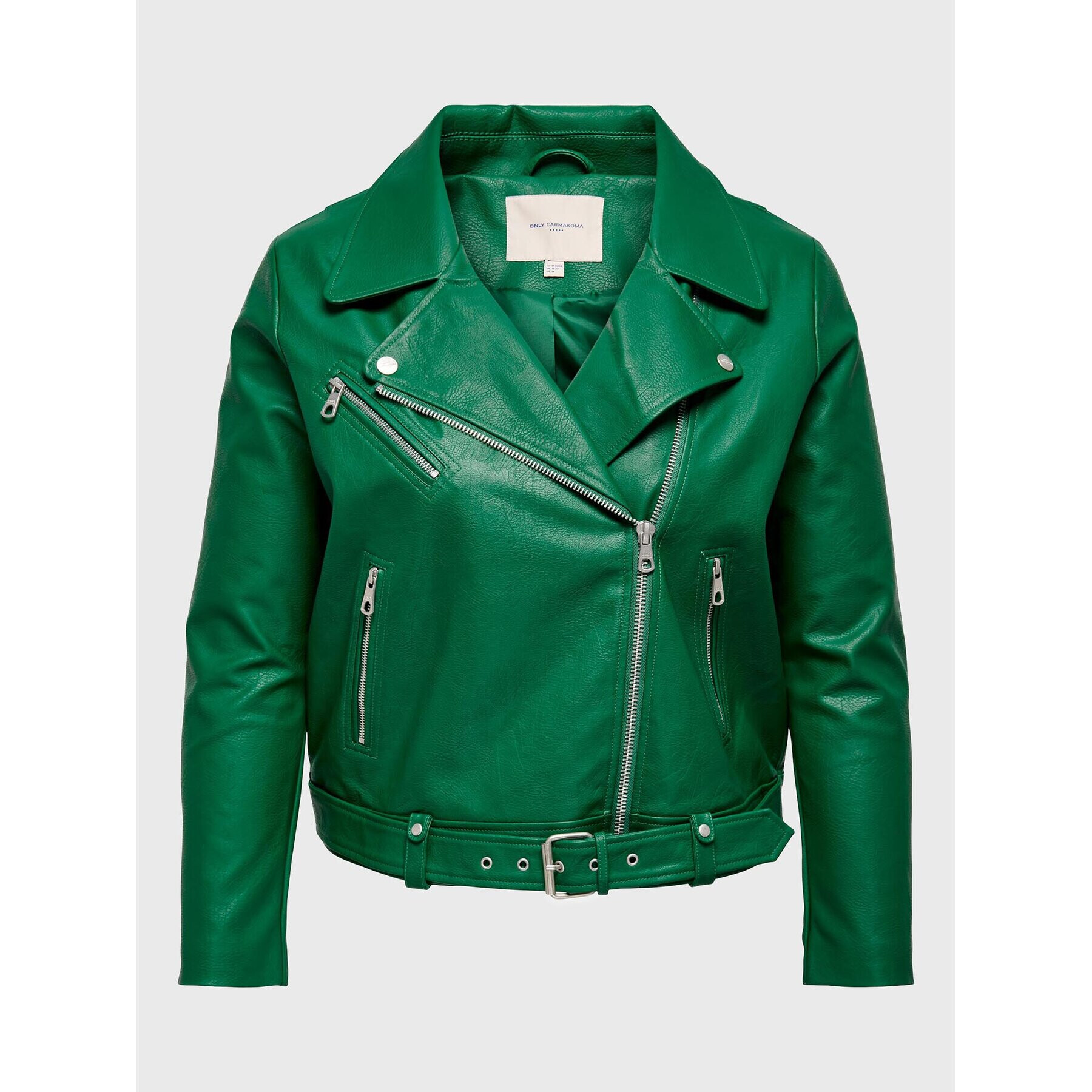 ONLY Carmakoma Преходно яке 15243786 Зелен Regular Fit - Pepit.bg
