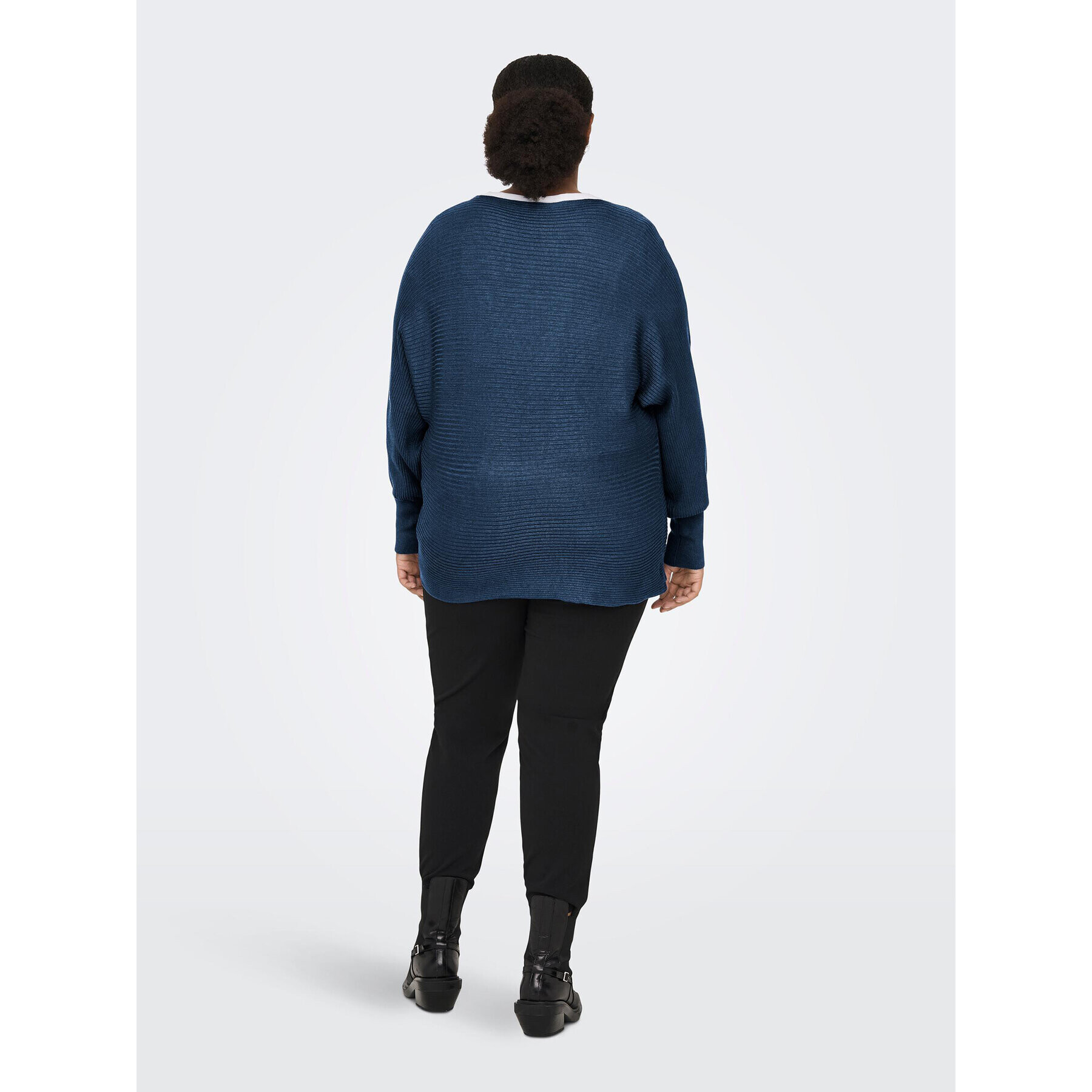 ONLY Carmakoma Пуловер Adaline Life 15257227 Зелен Regular Fit - Pepit.bg