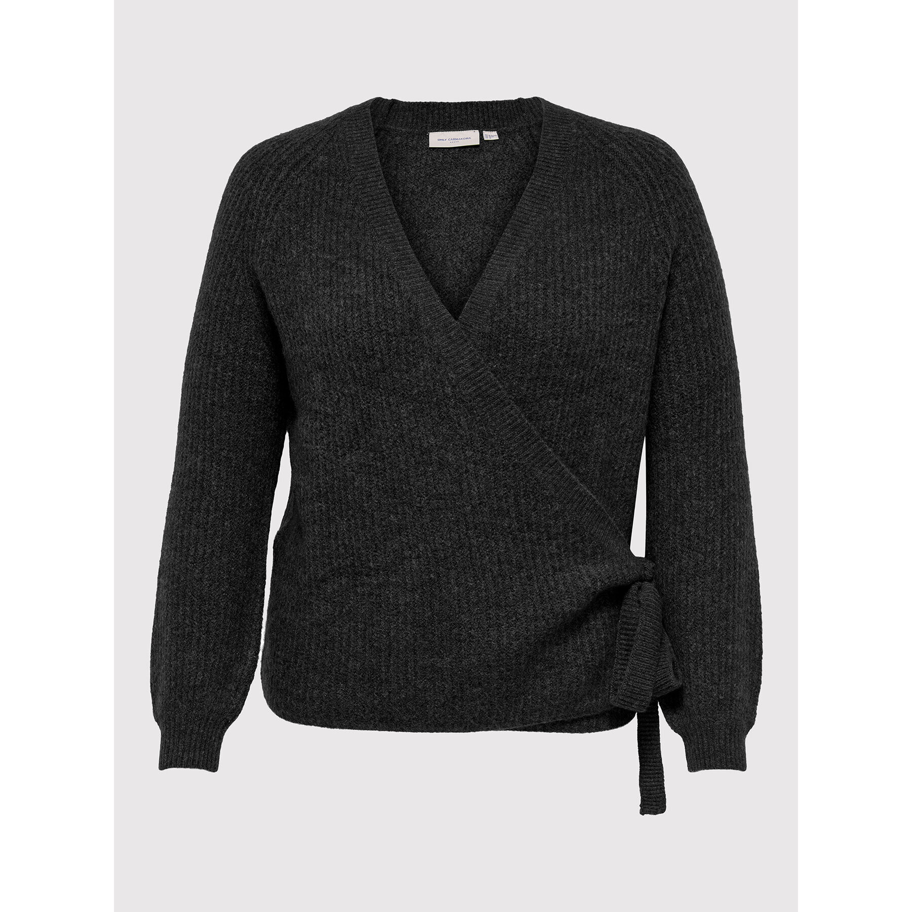 ONLY Carmakoma Пуловер Karin 15252992 Черен Regular Fit - Pepit.bg