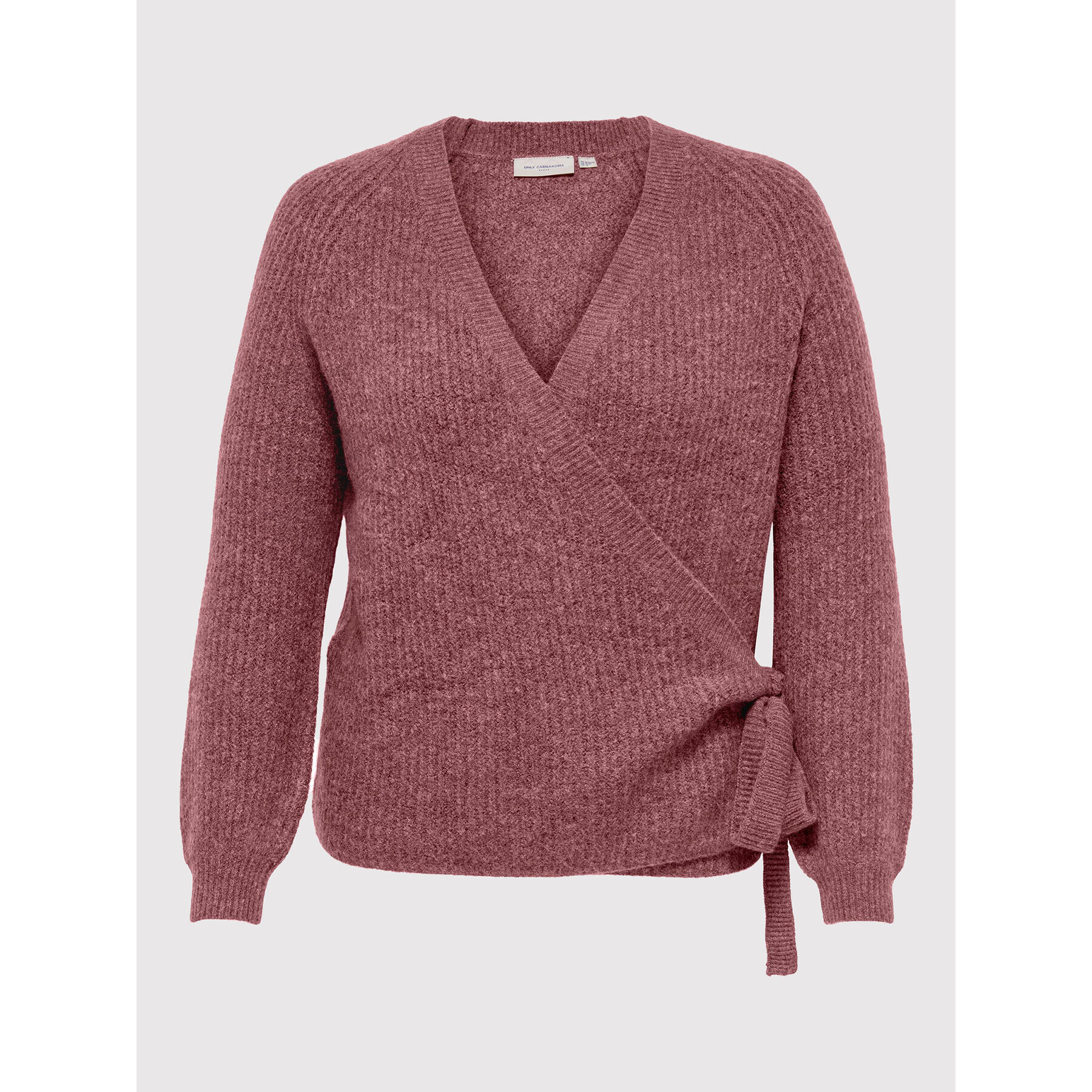 ONLY Carmakoma Пуловер Karin 15252992 Виолетов Regular Fit - Pepit.bg