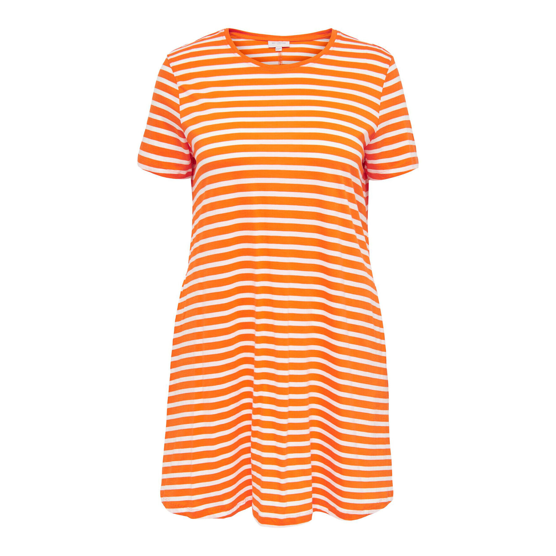 ONLY Carmakoma Рокля 15287992 Оранжев Regular Fit - Pepit.bg
