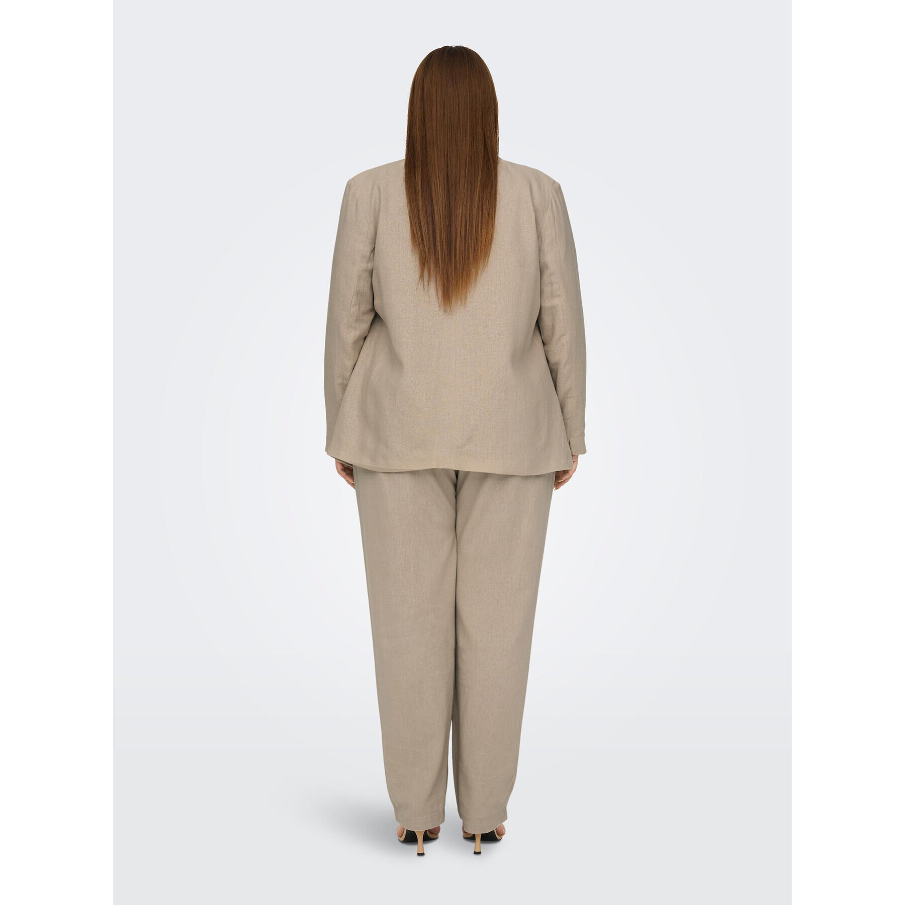 ONLY Carmakoma Сако 15280239 Сив Loose Fit - Pepit.bg