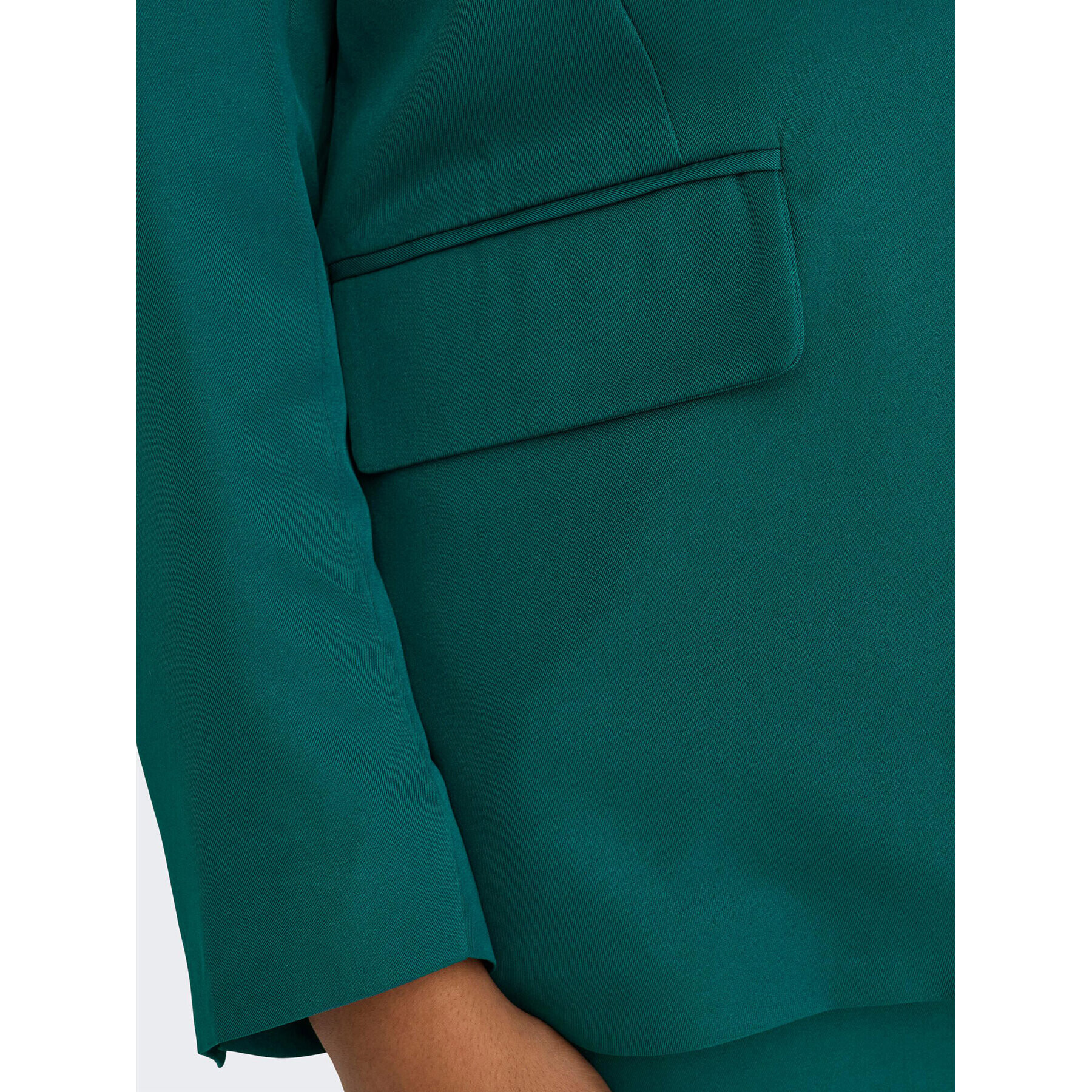 ONLY Carmakoma Сако New Frey 15306759 Зелен Regular Fit - Pepit.bg