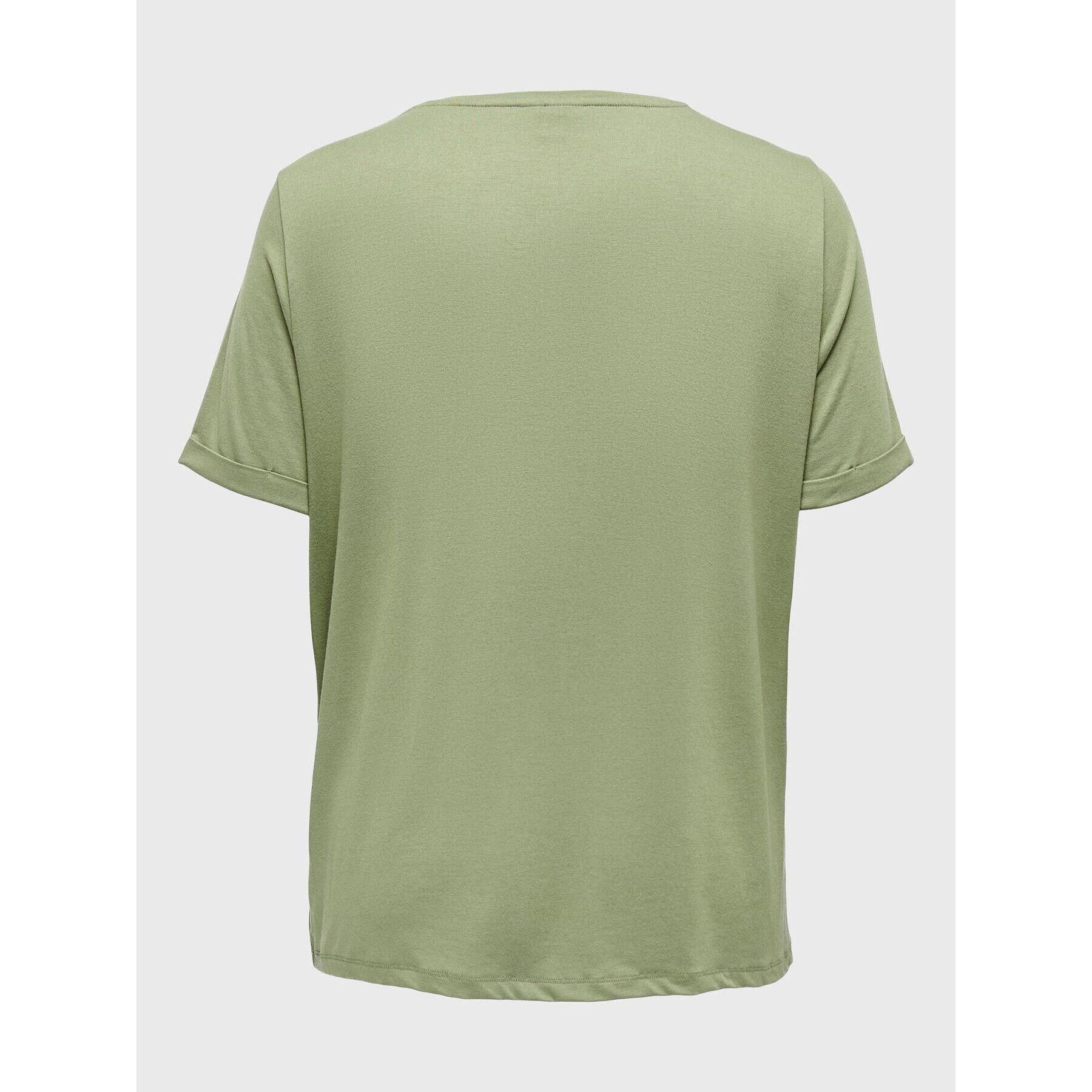 ONLY Carmakoma Тишърт 15238147 Кафяв Regular Fit - Pepit.bg