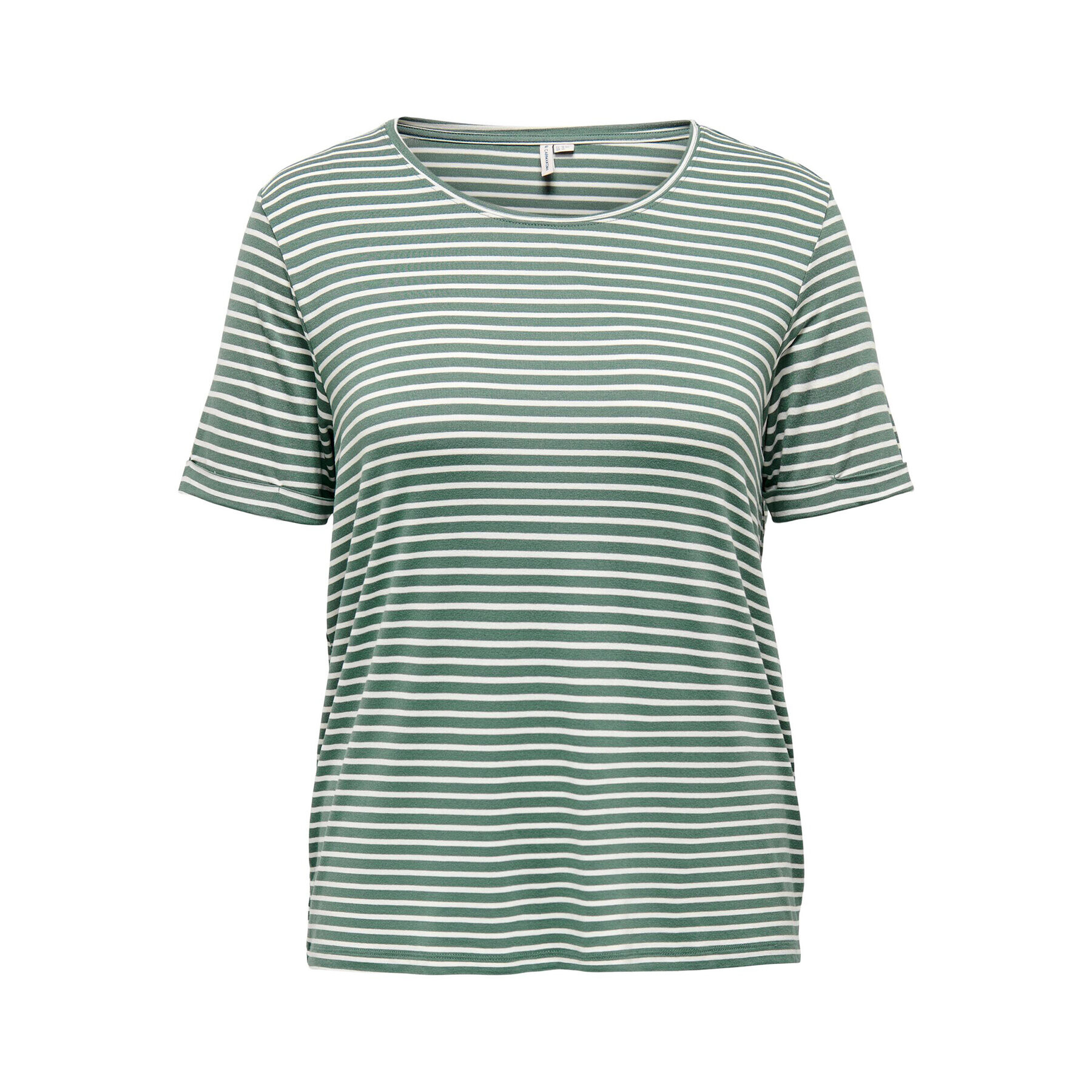 ONLY Carmakoma Тишърт 15239109 Бял Regular Fit - Pepit.bg