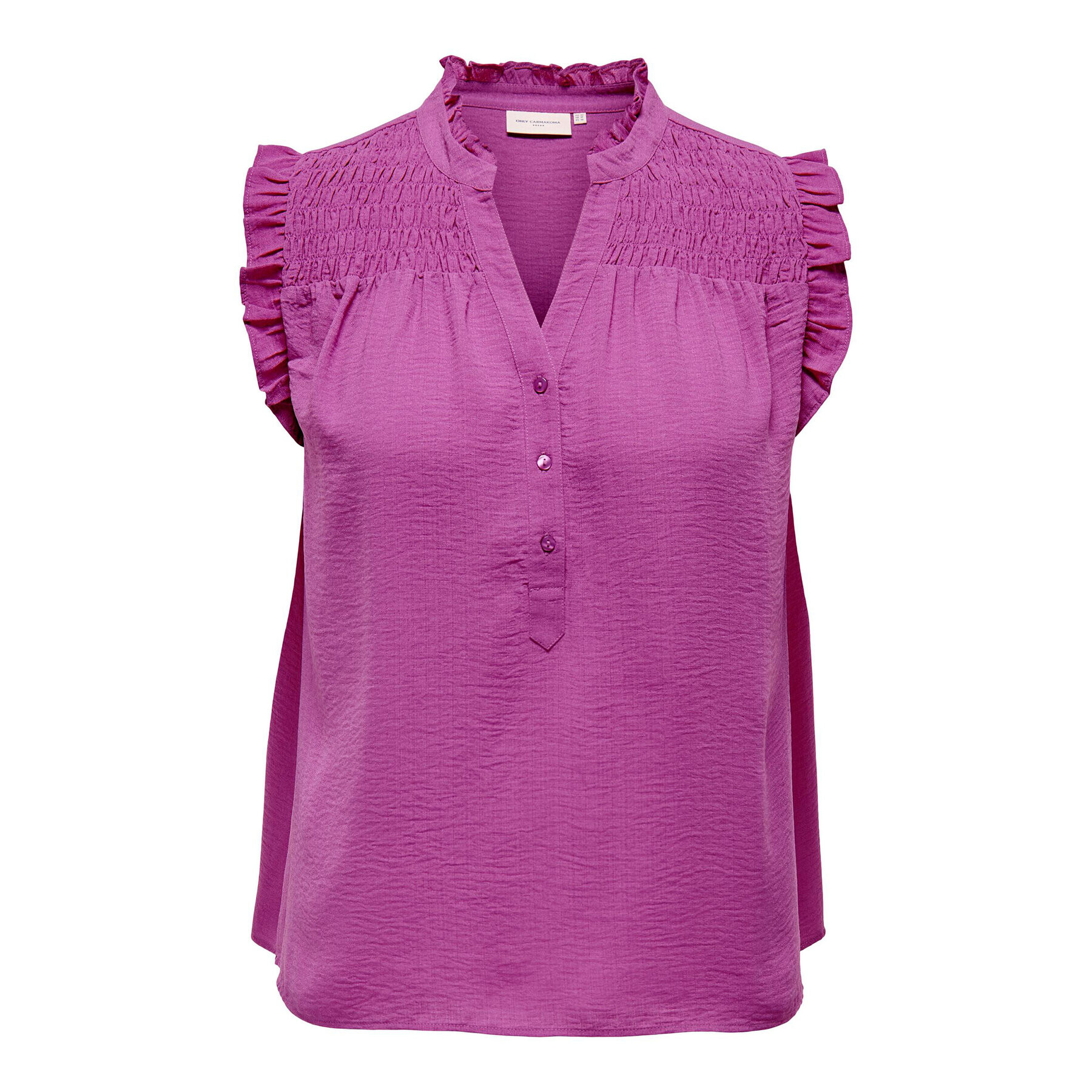 ONLY Carmakoma топ 15284993 Розов Regular Fit - Pepit.bg