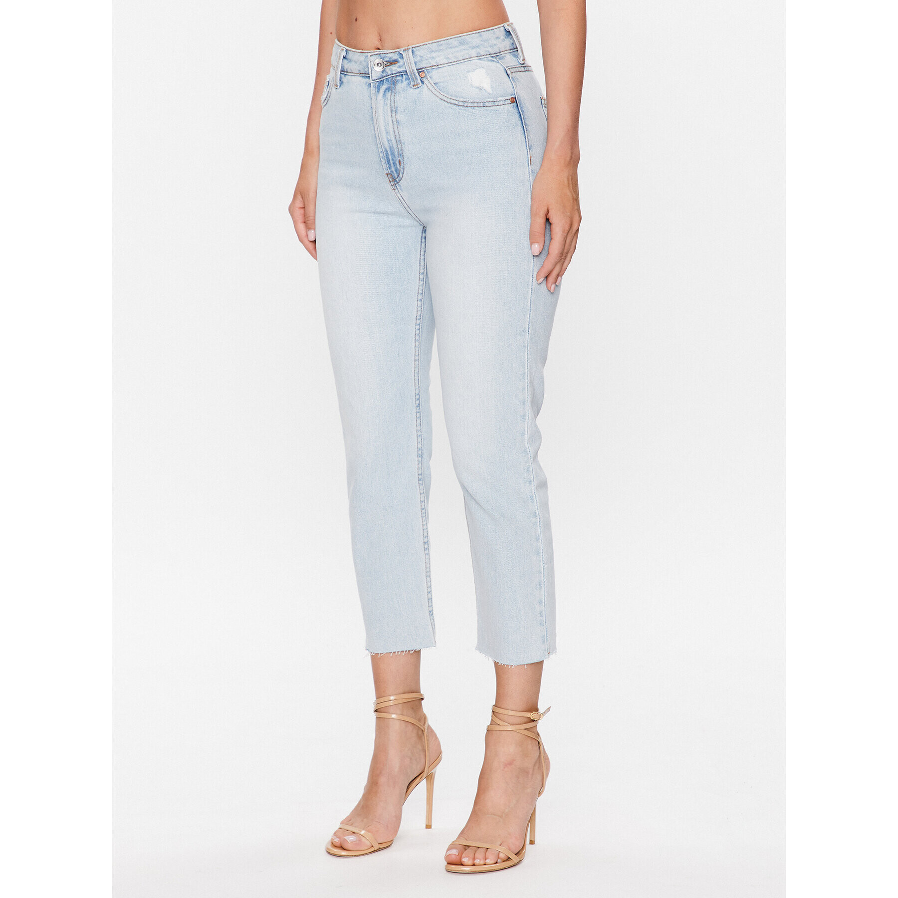 ONLY Дънки 15259293 Син Straight Fit - Pepit.bg