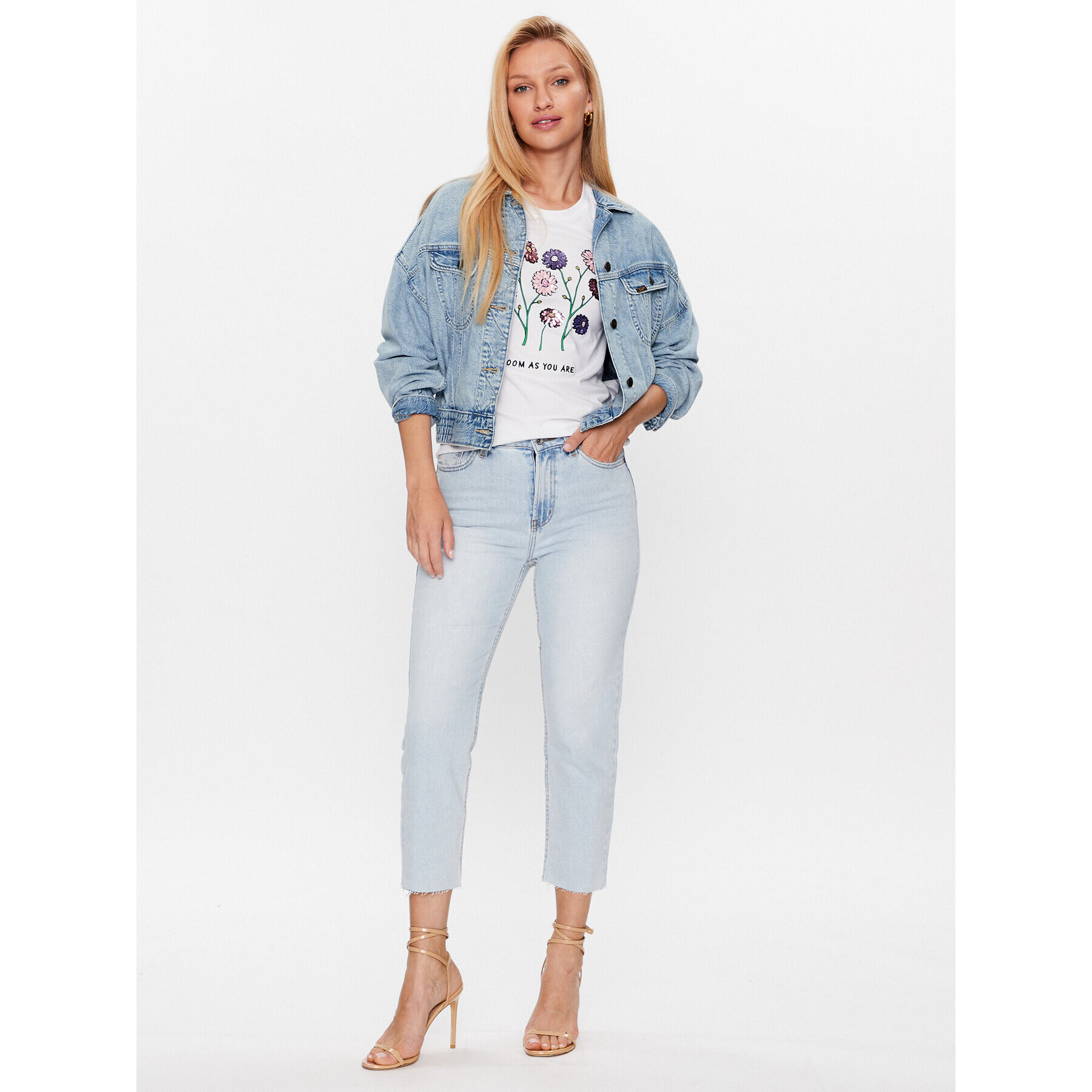 ONLY Дънки 15259293 Син Straight Fit - Pepit.bg