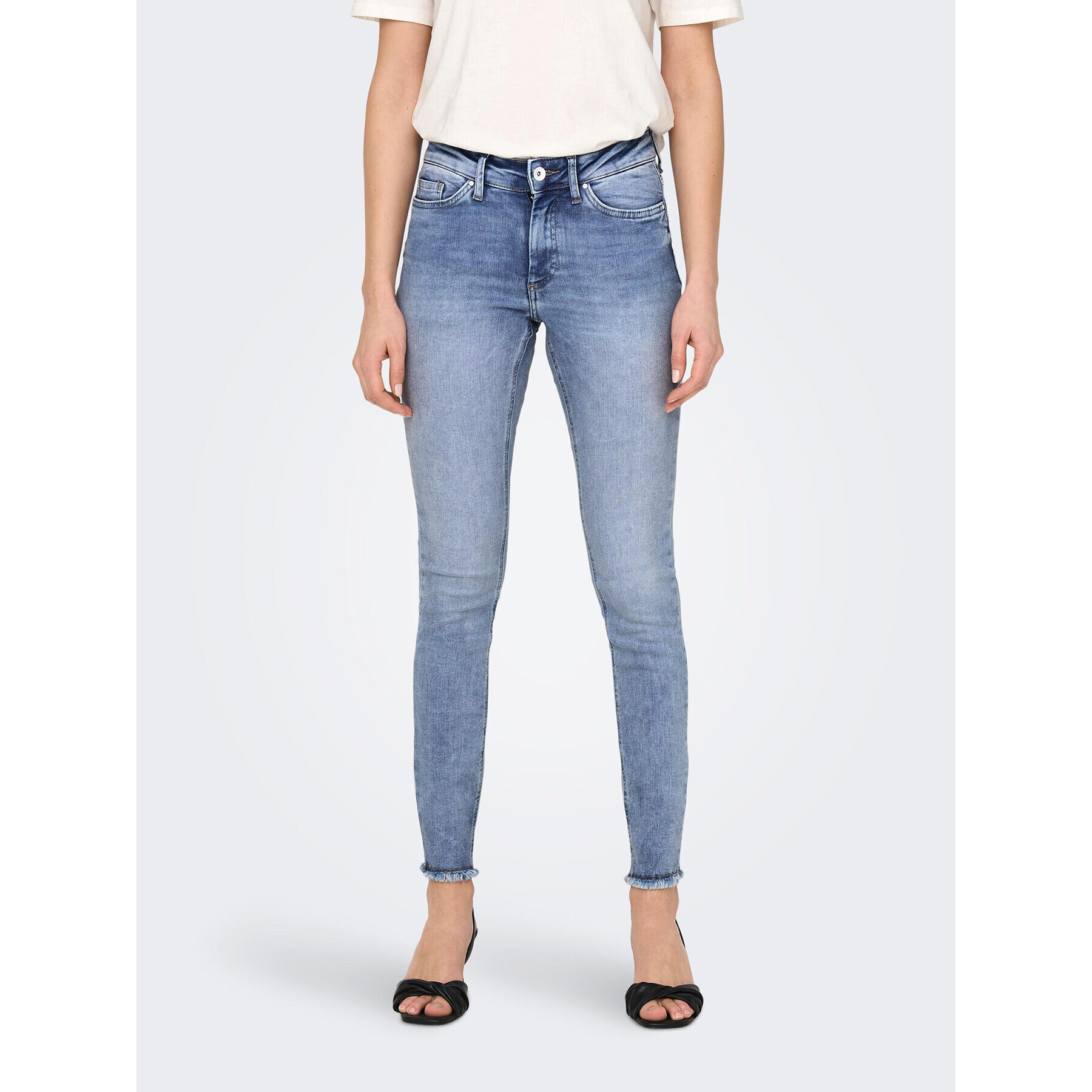 ONLY Дънки Blush 15263454 Син Skinny Fit - Pepit.bg
