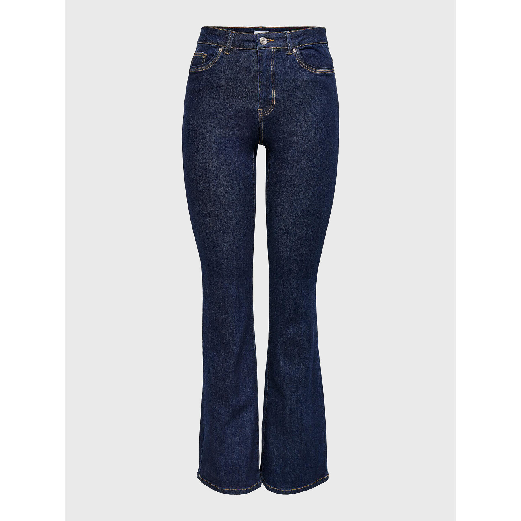 ONLY Дънки Wauw 15230472 Тъмносин Flare Fit - Pepit.bg