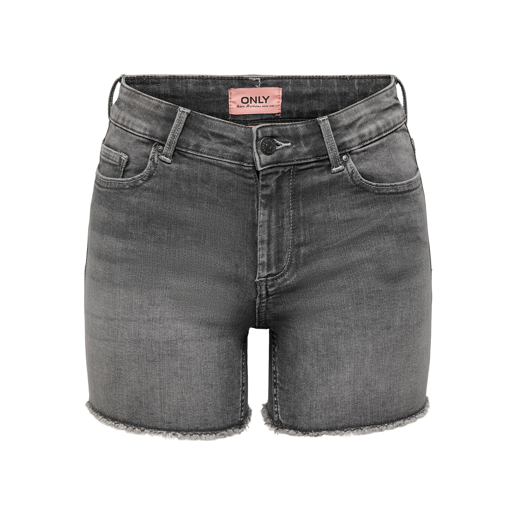 ONLY Дънкови шорти 15196303 Сив Regular Fit - Pepit.bg