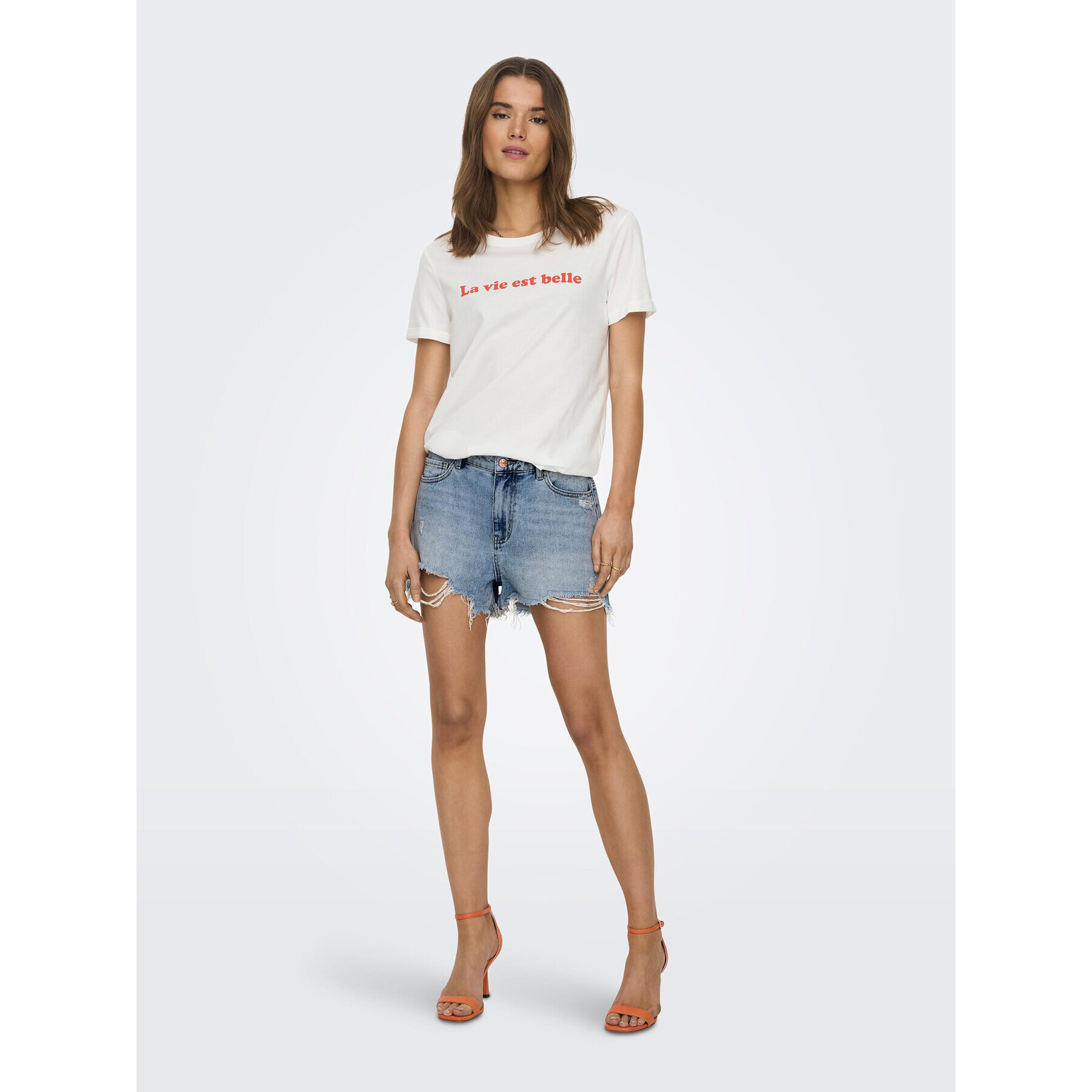 ONLY Дънкови шорти Pacy 15256232 Син Regular Fit - Pepit.bg