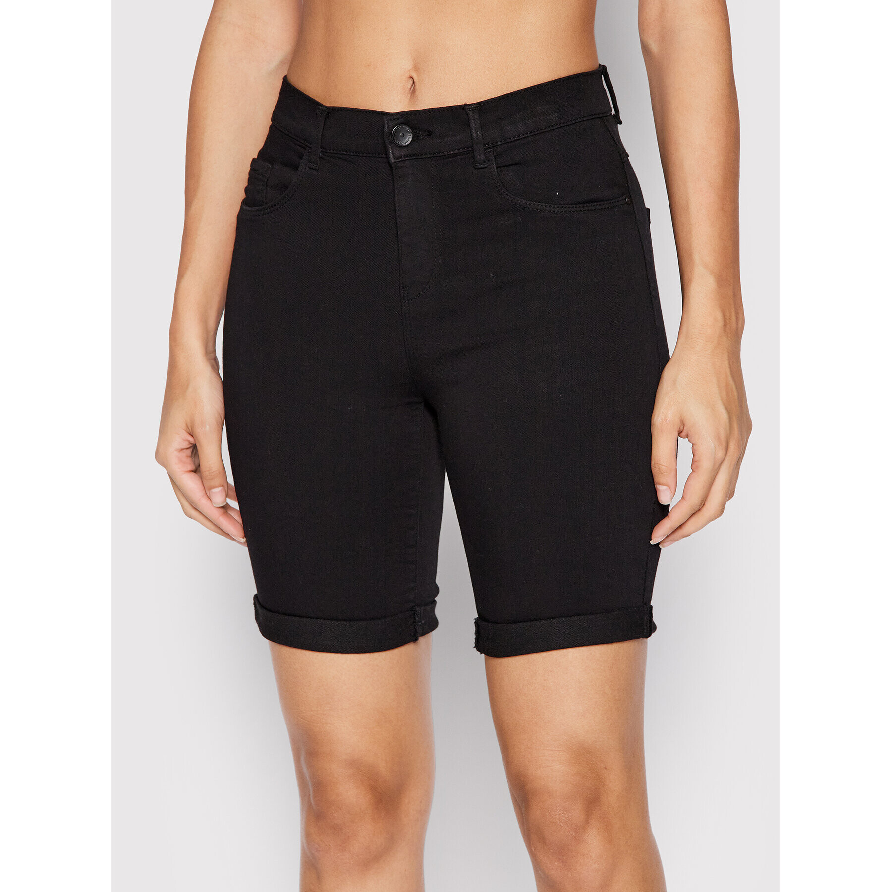 ONLY Дънкови шорти Rain 15176847 Черен Skinny Fit - Pepit.bg