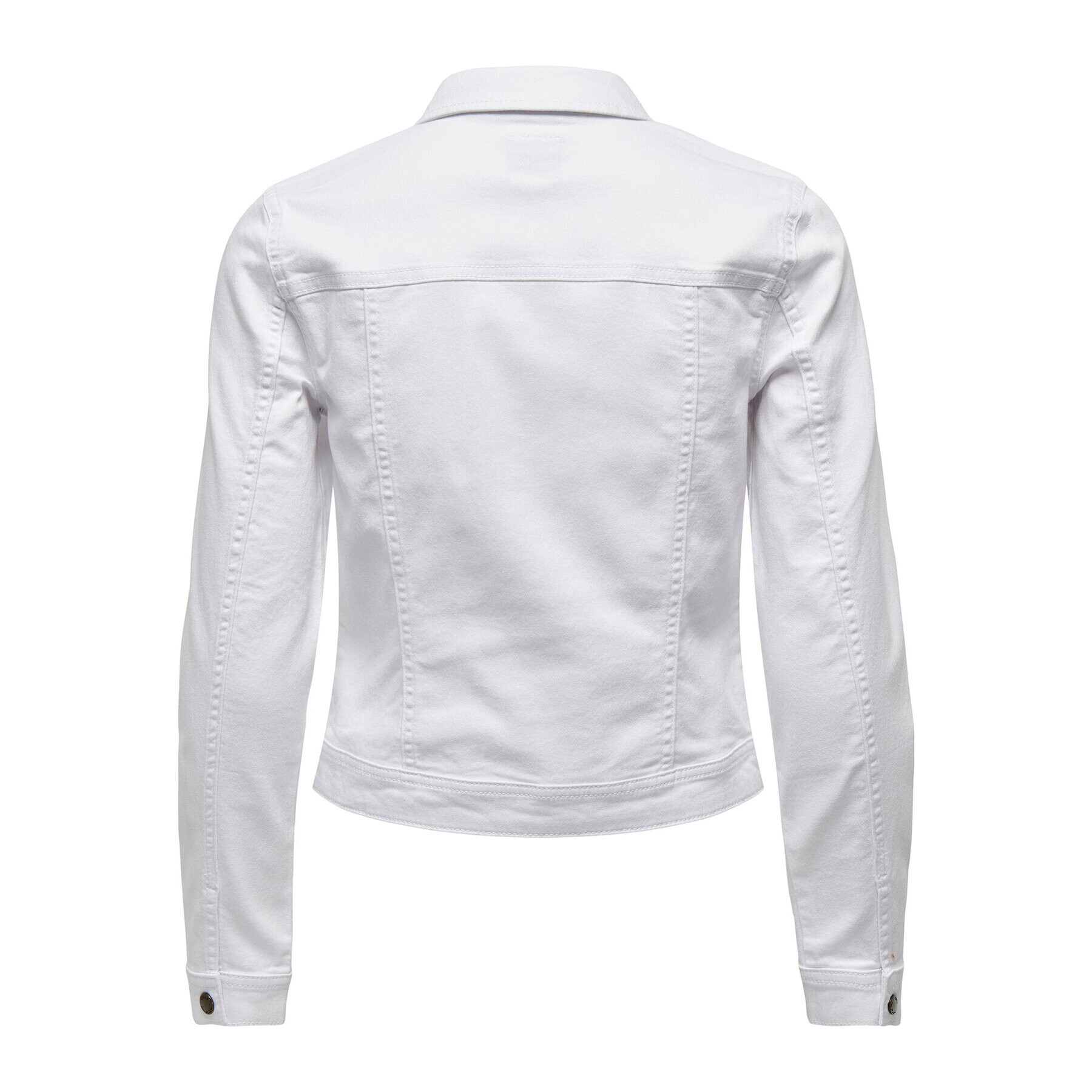 ONLY Дънково яке 15192447 Бял Regular Fit - Pepit.bg