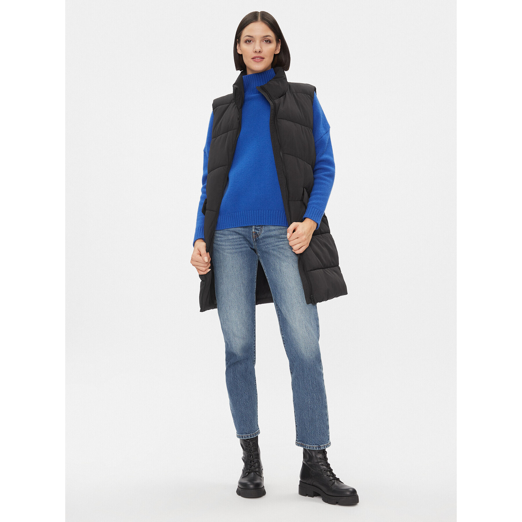 ONLY Елек 15274066 Черен Regular Fit - Pepit.bg