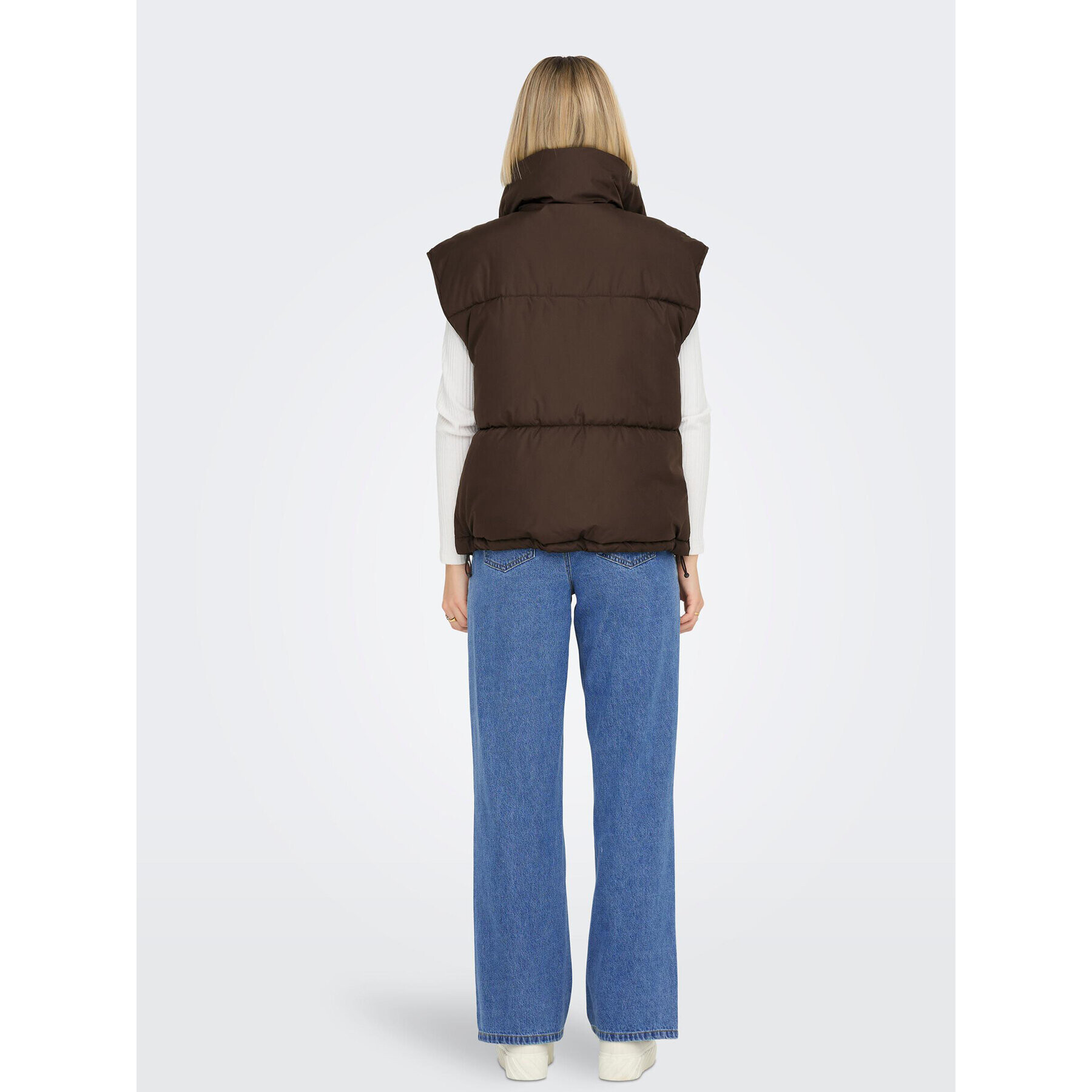 ONLY Елек 15292923 Кафяв Regular Fit - Pepit.bg