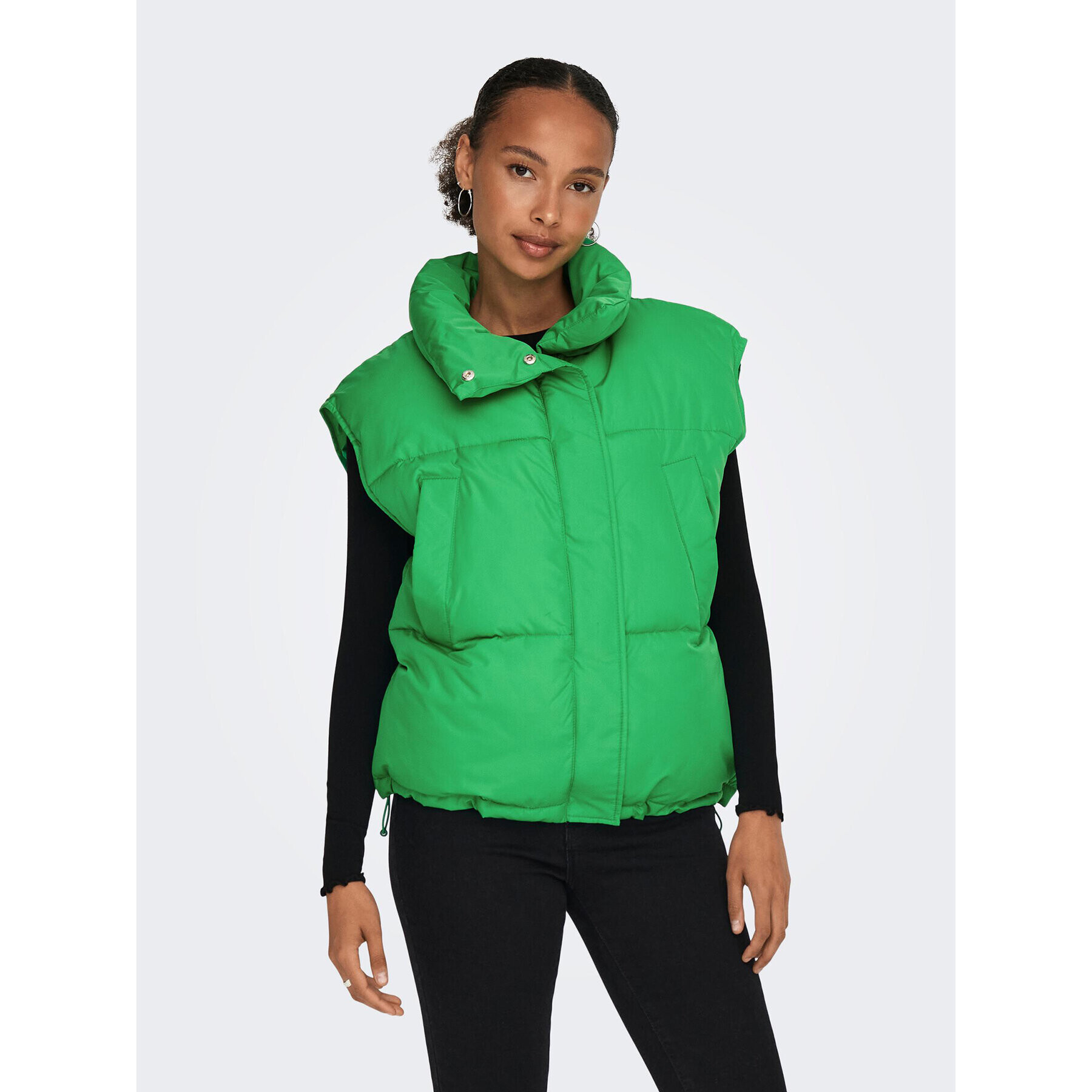 ONLY Елек 15292923 Зелен Regular Fit - Pepit.bg