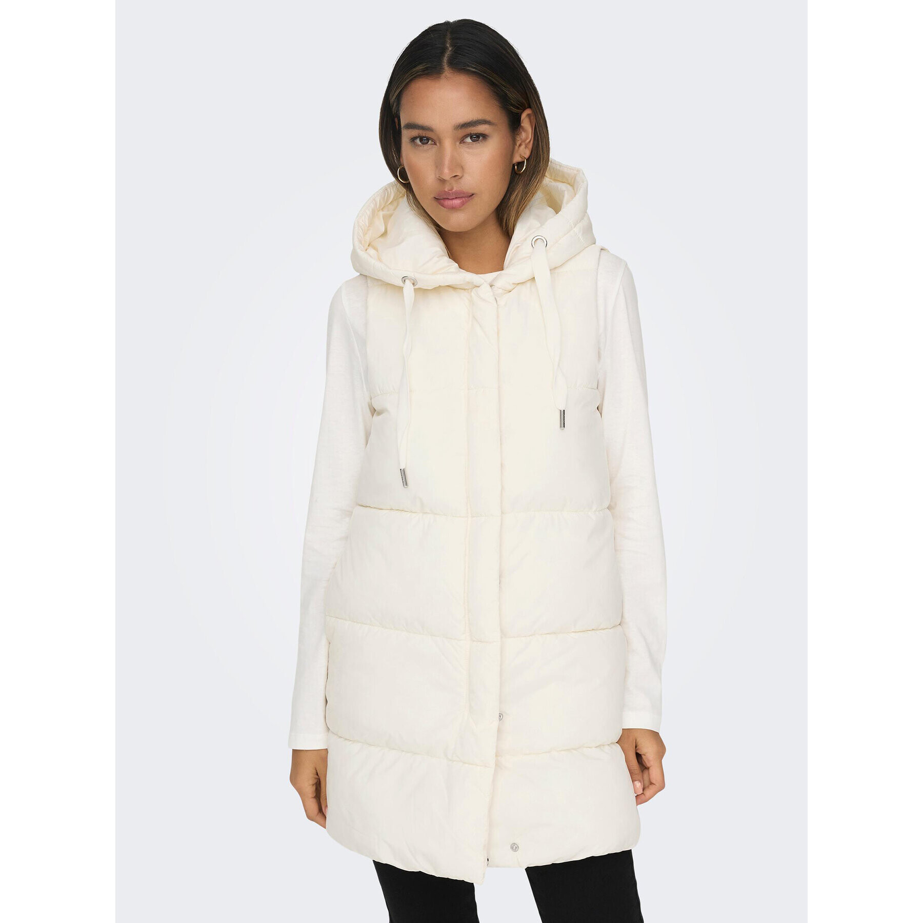 ONLY Елек 15300256 Екрю Regular Fit - Pepit.bg