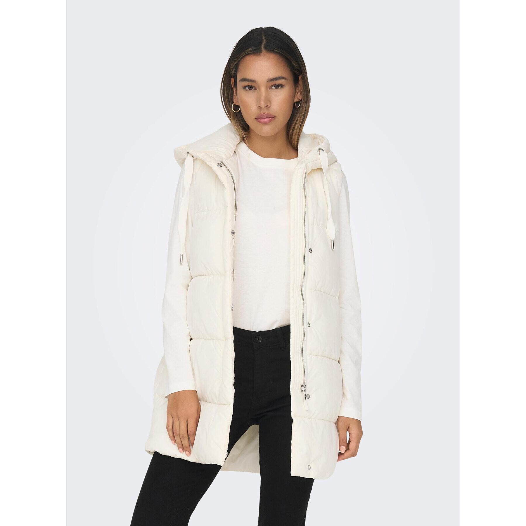 ONLY Елек 15300256 Екрю Regular Fit - Pepit.bg