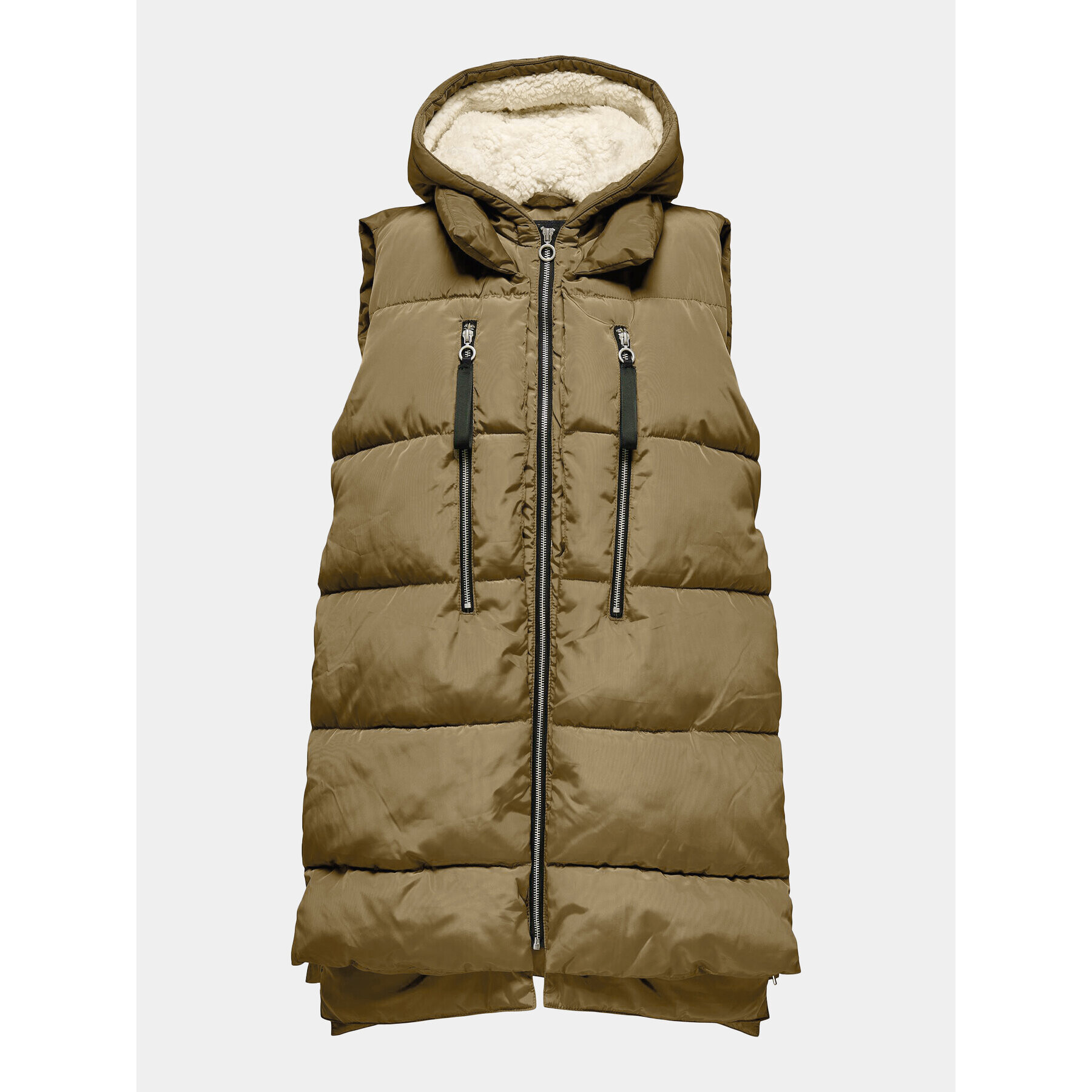 ONLY Елек 15300259 Кафяв Regular Fit - Pepit.bg