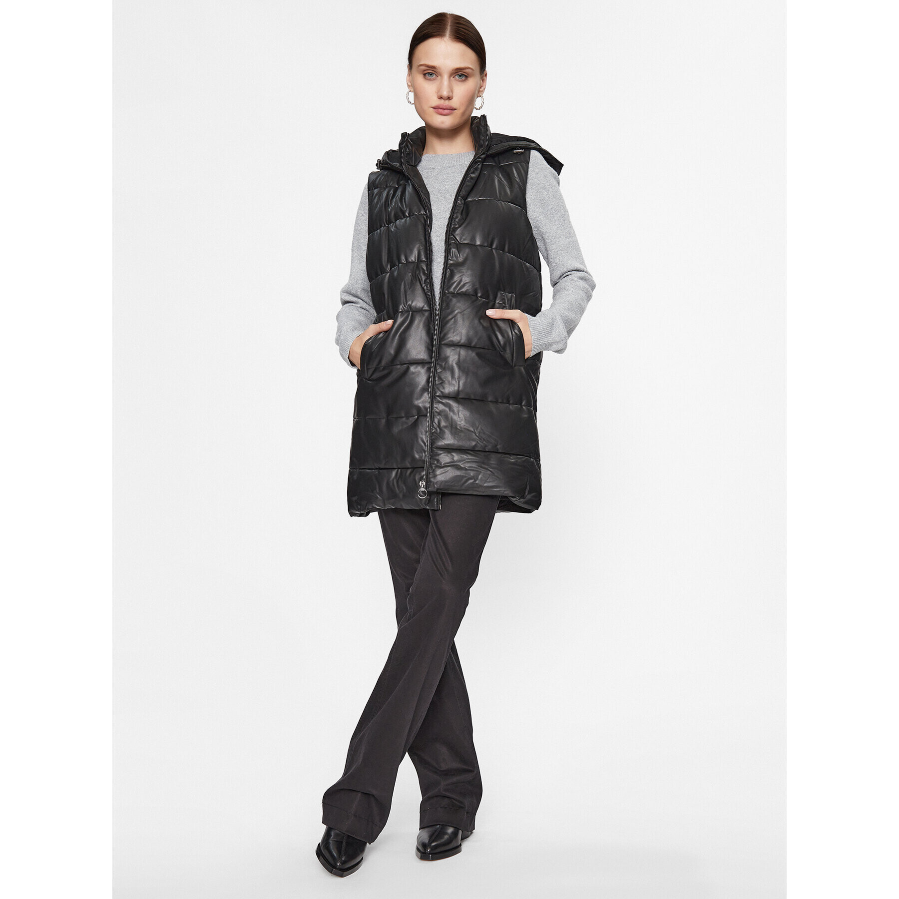 ONLY Елек 15300267 Черен Regular Fit - Pepit.bg