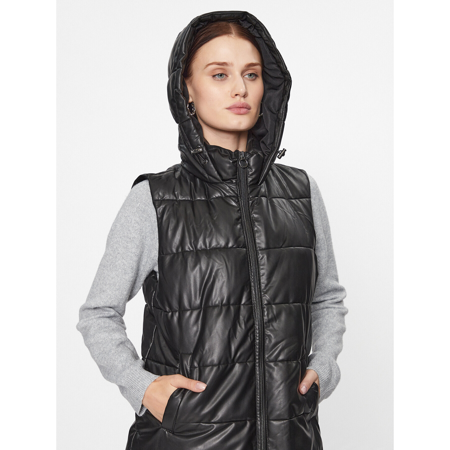 ONLY Елек 15300267 Черен Regular Fit - Pepit.bg