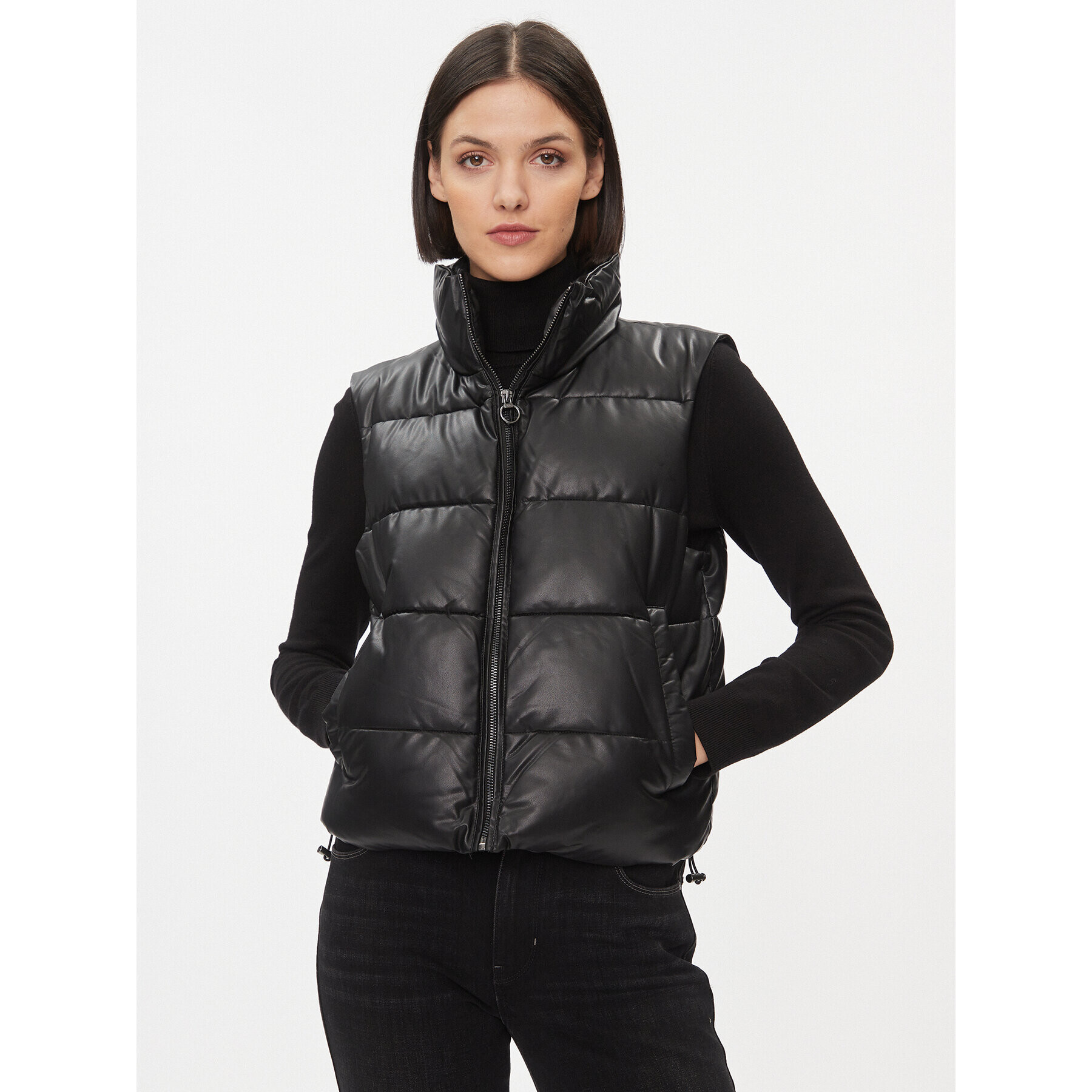 ONLY Елек 15309666 Черен Regular Fit - Pepit.bg