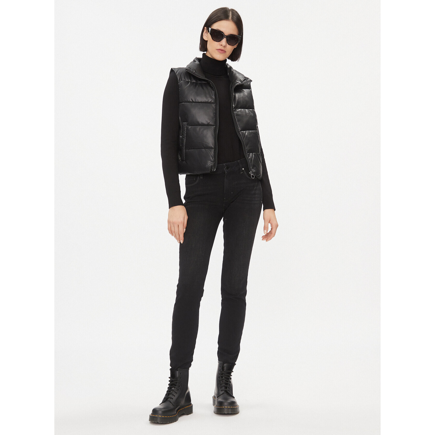 ONLY Елек 15309666 Черен Regular Fit - Pepit.bg