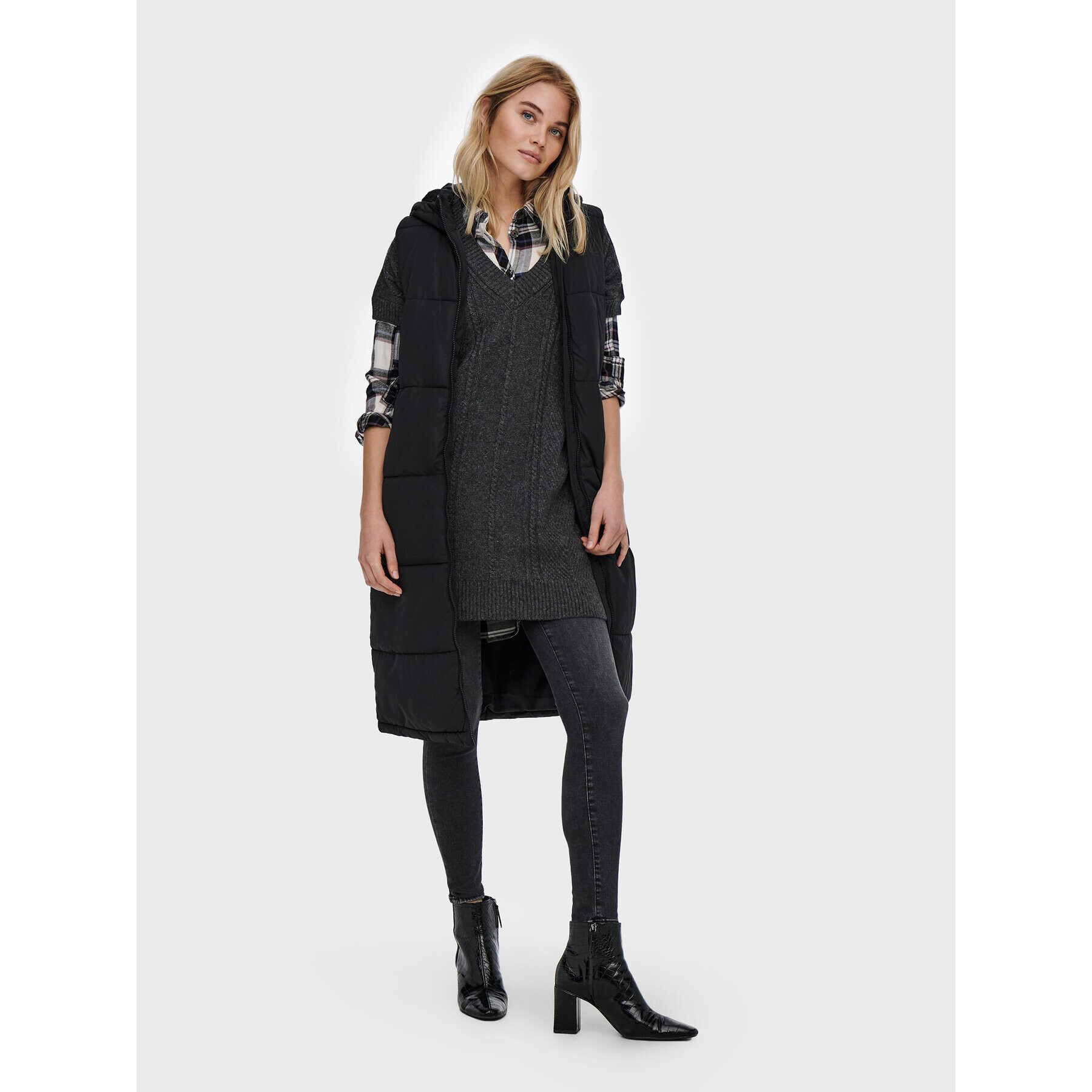 ONLY Елек Alina 15241995 Черен Regular Fit - Pepit.bg