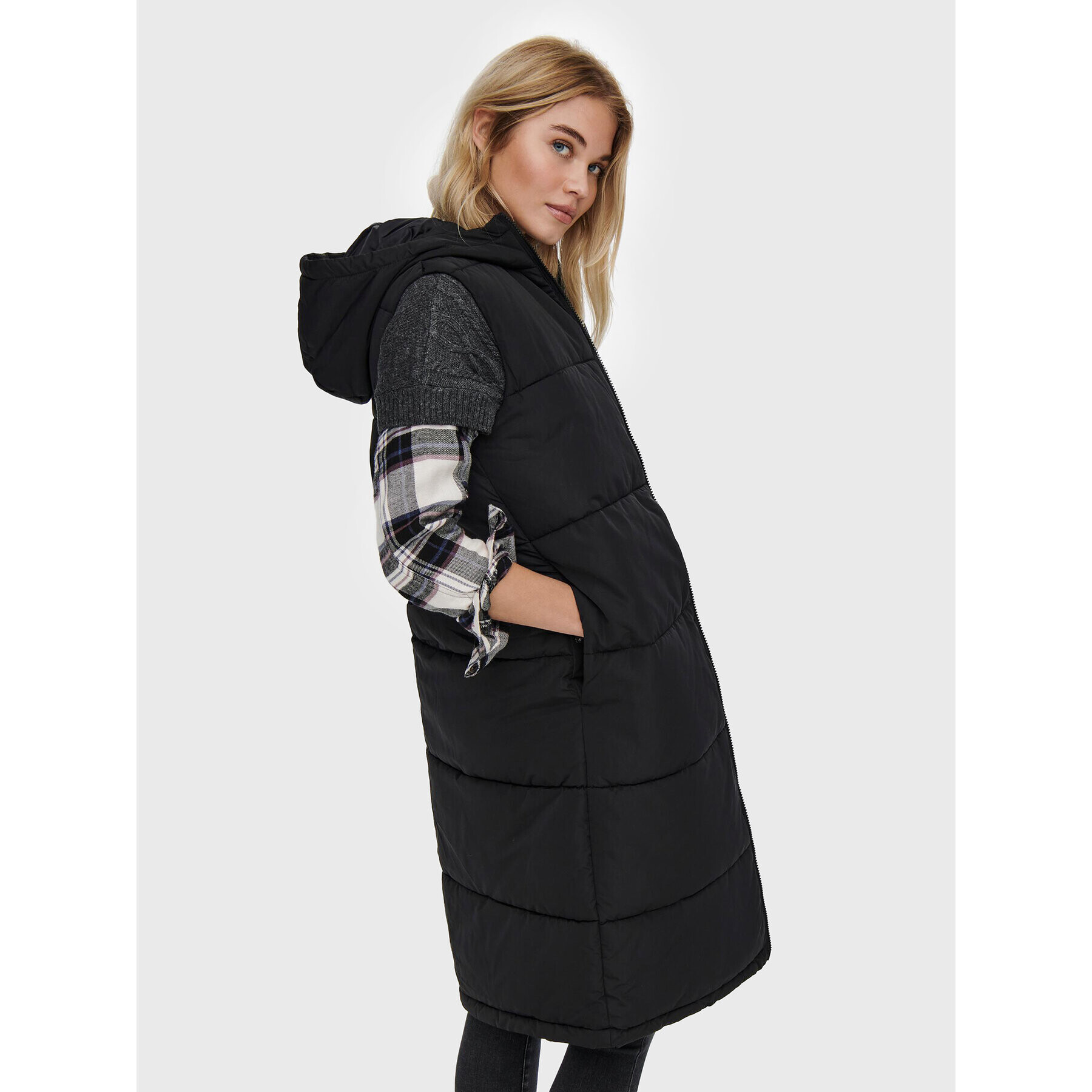 ONLY Елек Alina 15241995 Черен Regular Fit - Pepit.bg