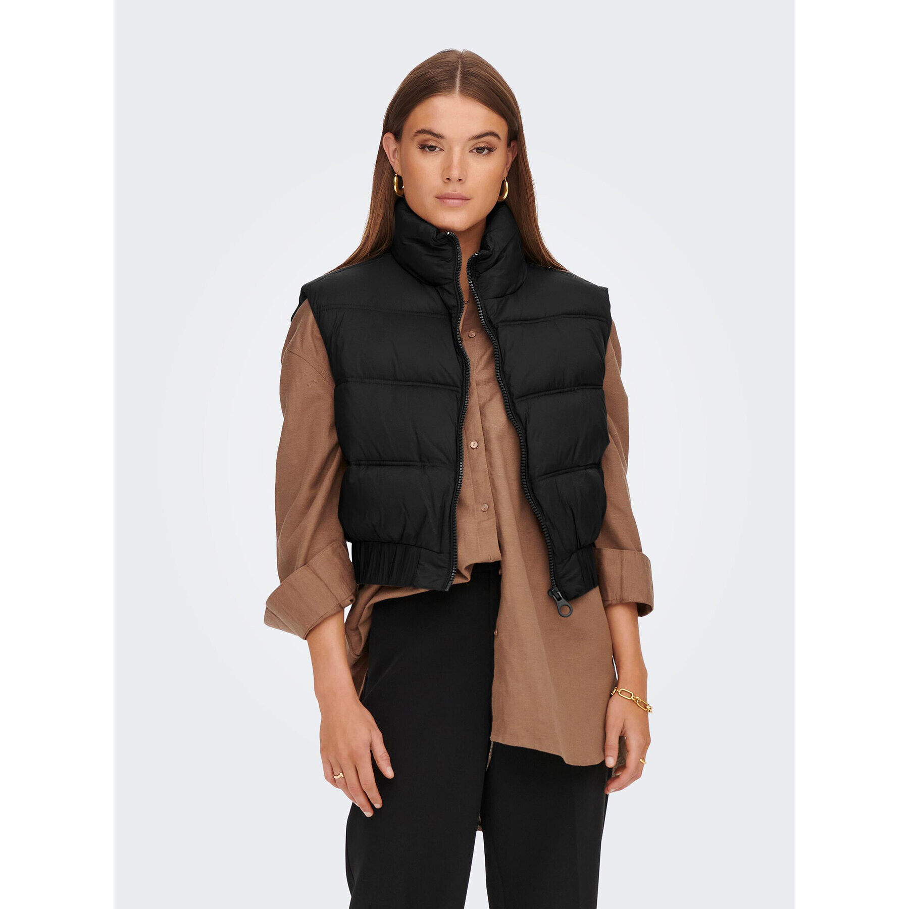 ONLY Елек Carol 15271103 Черен Regular Fit - Pepit.bg