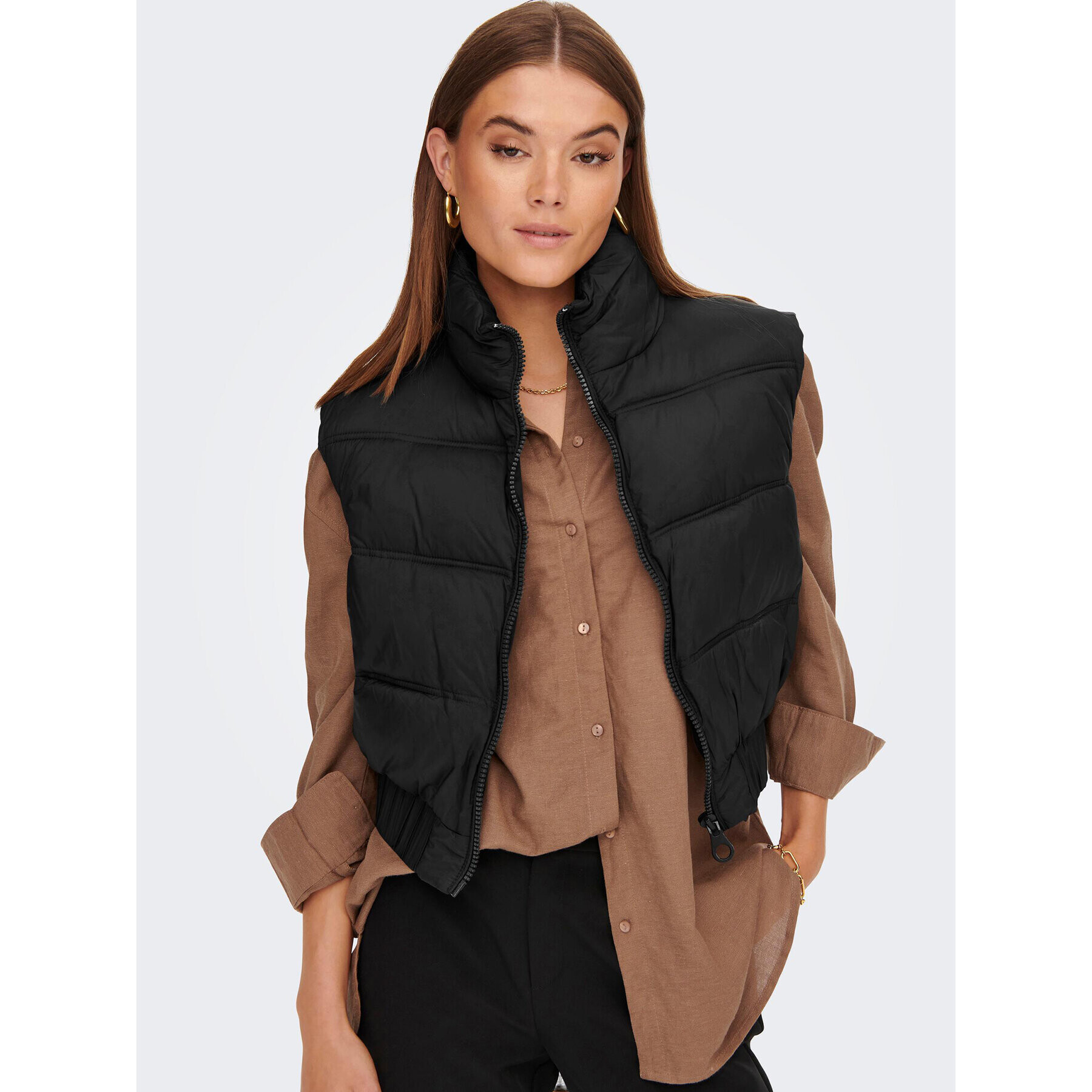 ONLY Елек Carol 15271103 Черен Regular Fit - Pepit.bg