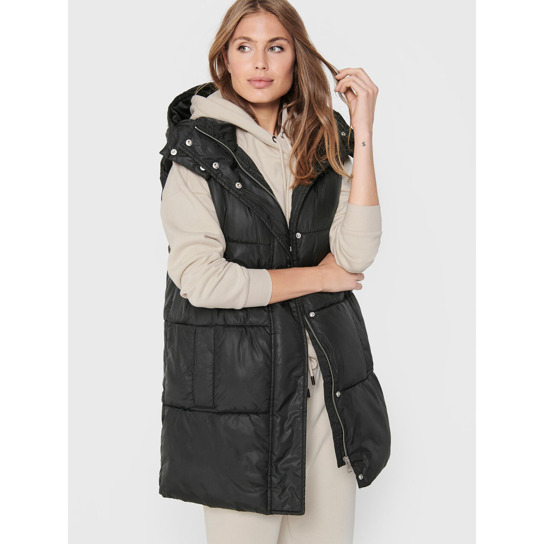 ONLY Елек Demy 15220376 Черен Regular Fit - Pepit.bg