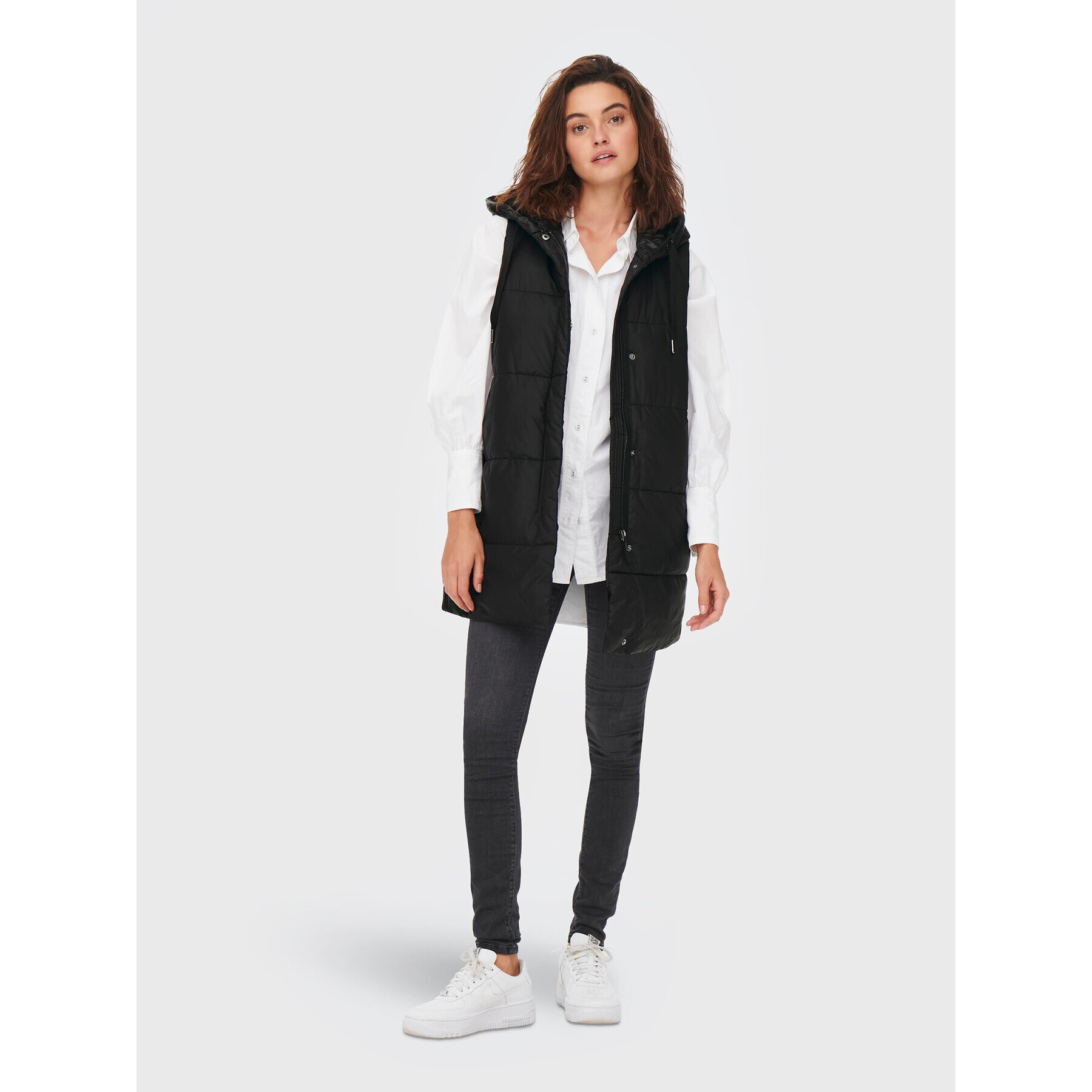 ONLY Елек Newasta 15230642 Черен Regular Fit - Pepit.bg